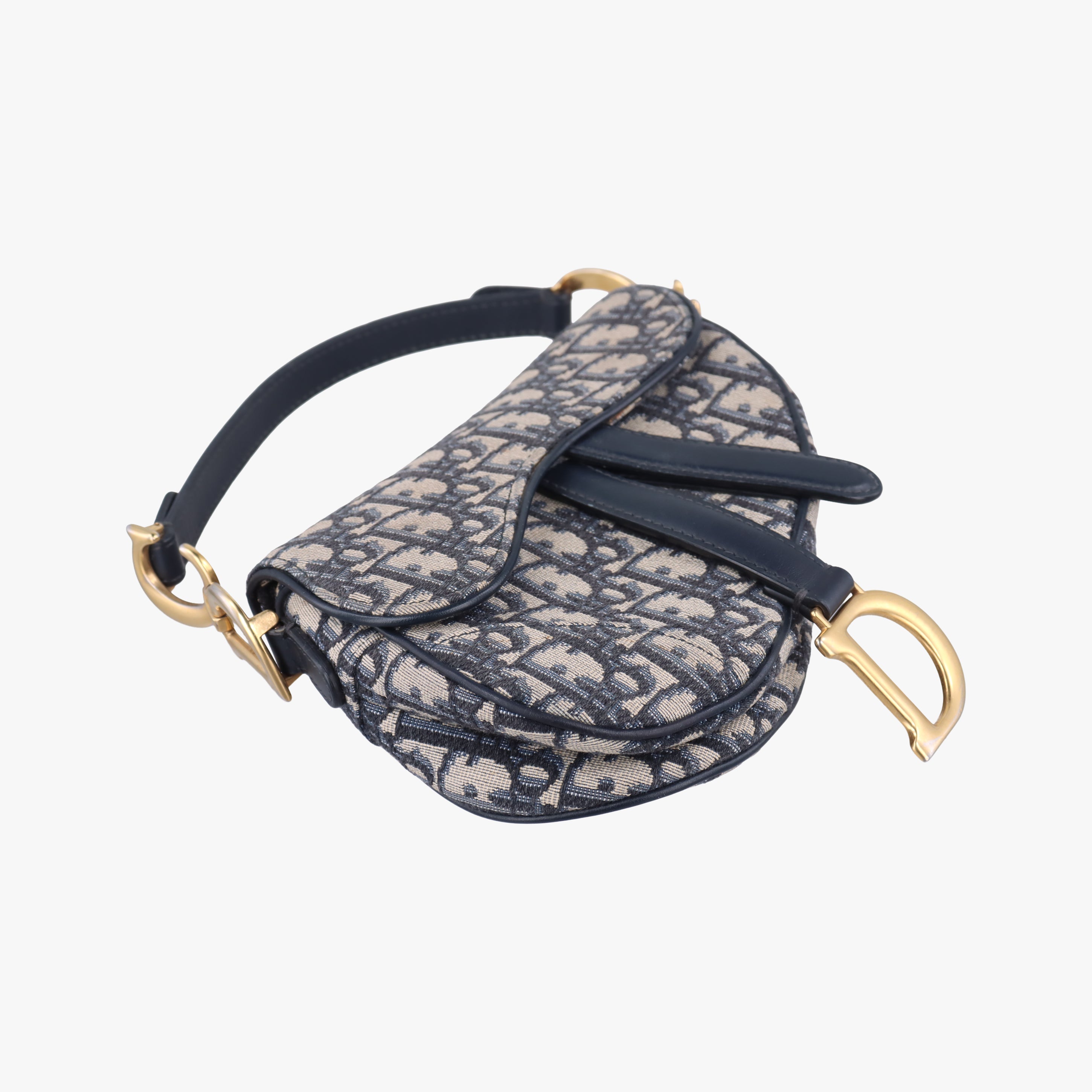 Saddle Navy×Gray Jacquard 05-RU-1108サドル ネイビー×グレー ジャガード 05-RU-1108