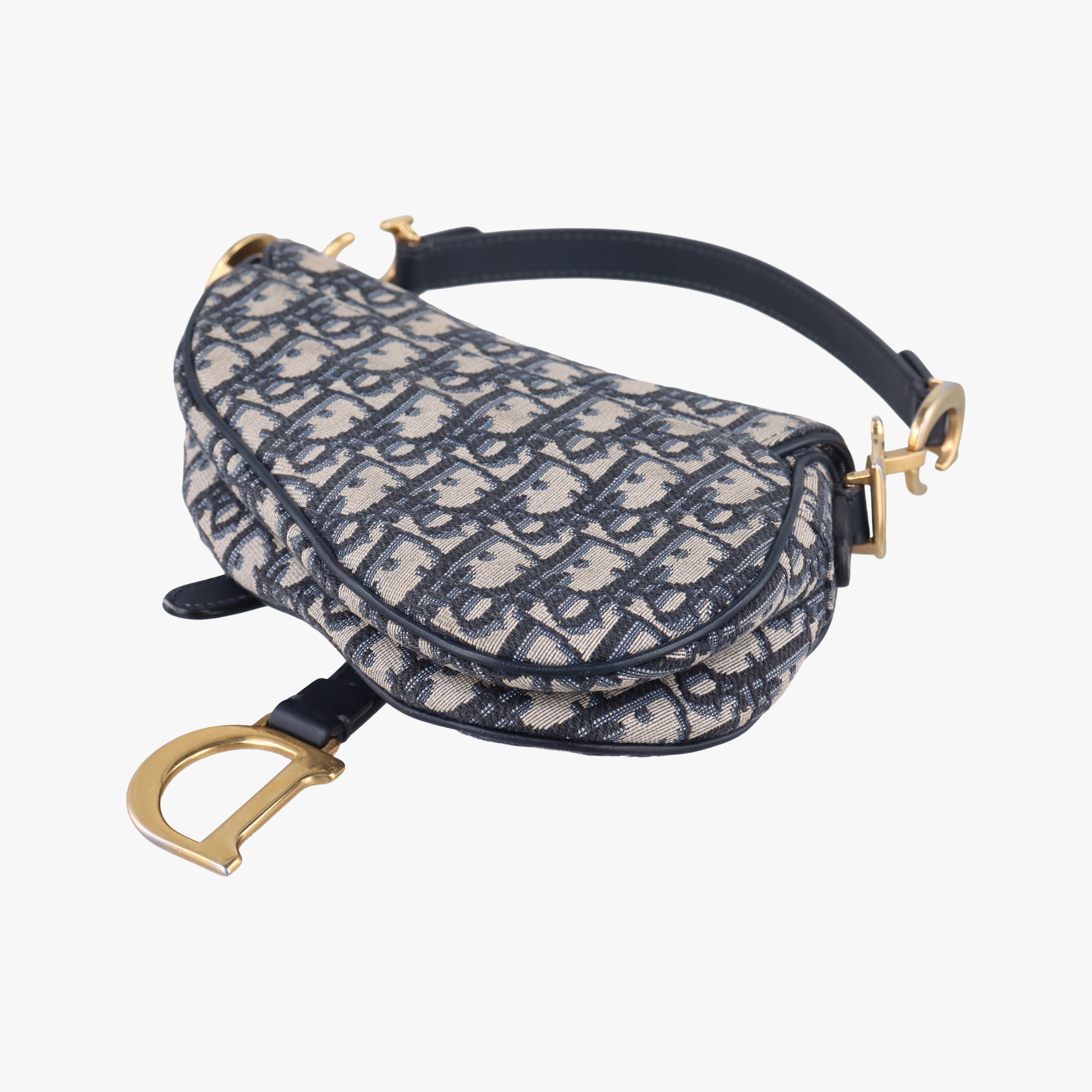 Saddle Navy×Gray Jacquard 05-RU-1108サドル ネイビー×グレー ジャガード 05-RU-1108