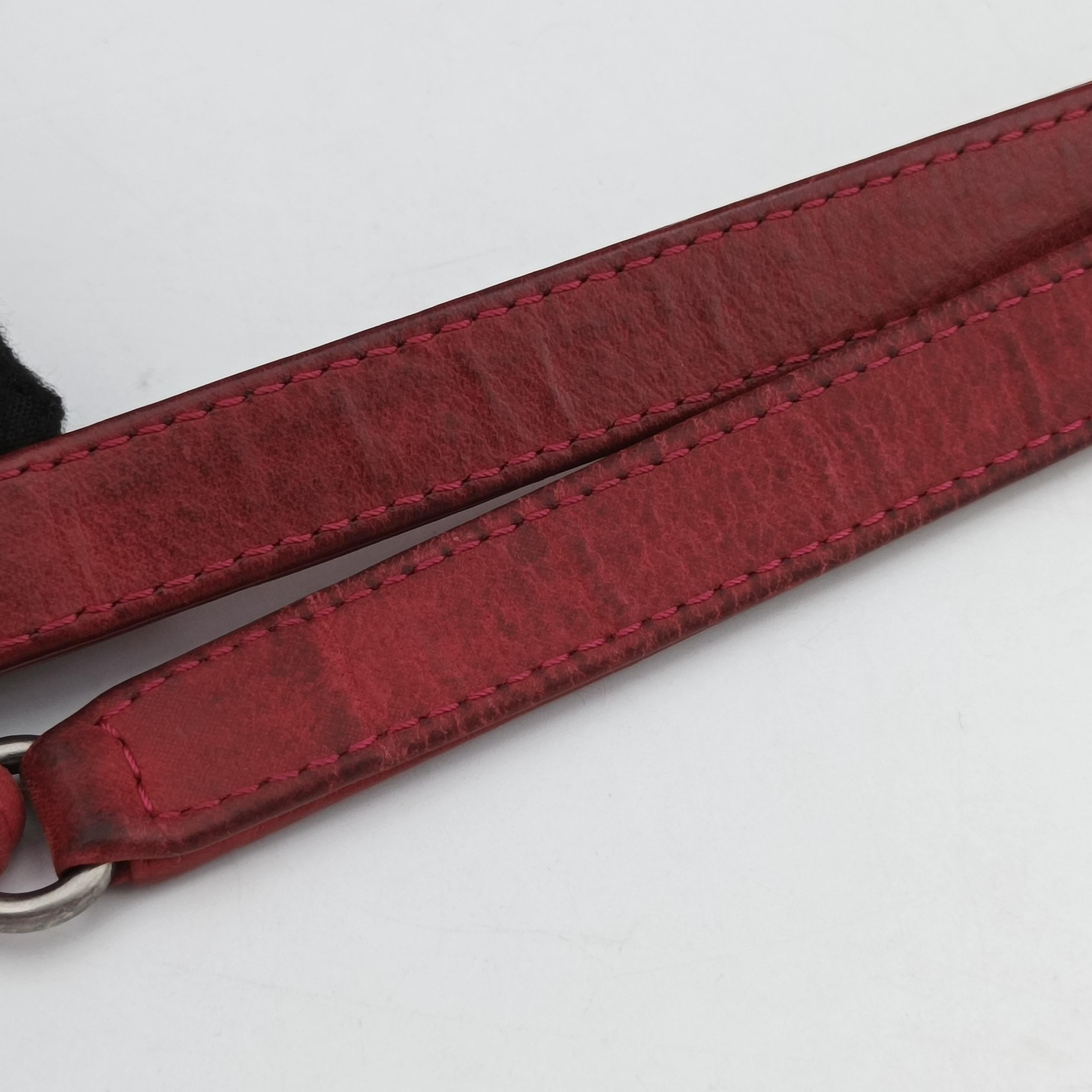 Mademoiselle Bowling Red Leather A67419 17103290マドモアゼル ボーリング レッド レザー A67419 17103290