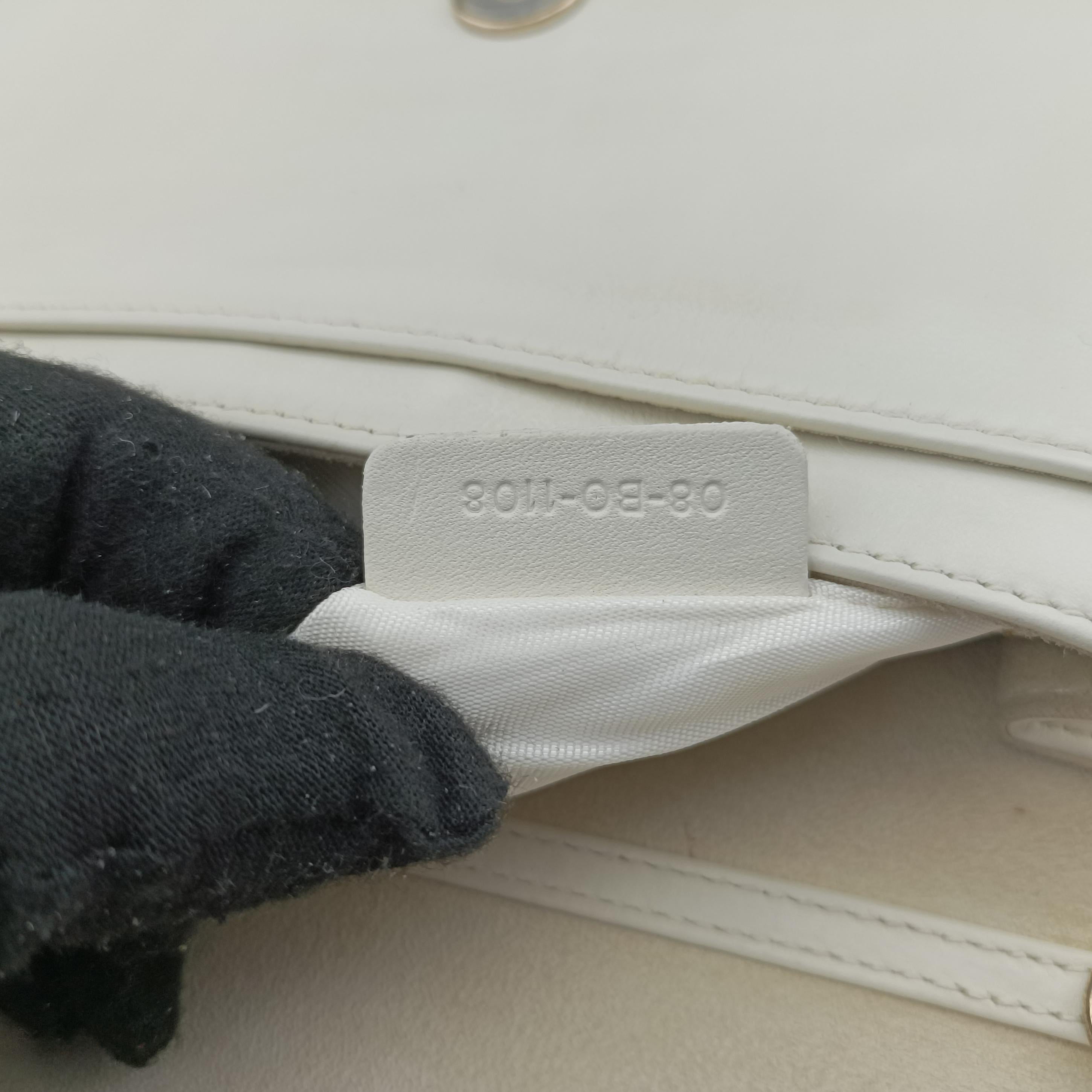 Diorama Wallet On Chain Pouch Red x White Leather 08-BO-1108ジオラマ ウォレット オン チェーン ポーチ レッド×ホワイト レザー 08-BO-1108