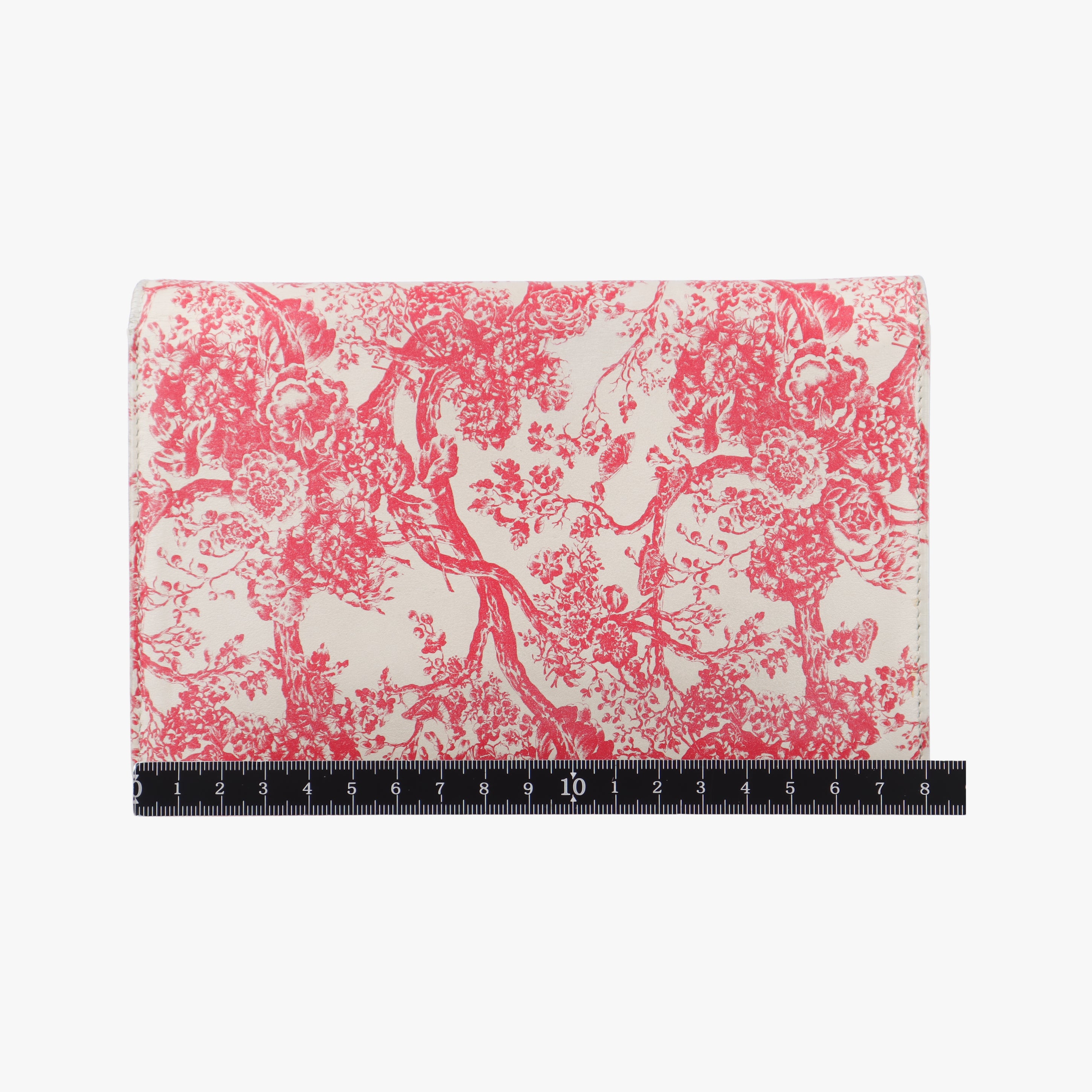 Diorama Wallet On Chain Pouch Red x White Leather 08-BO-1108ジオラマ ウォレット オン チェーン ポーチ レッド×ホワイト レザー 08-BO-1108