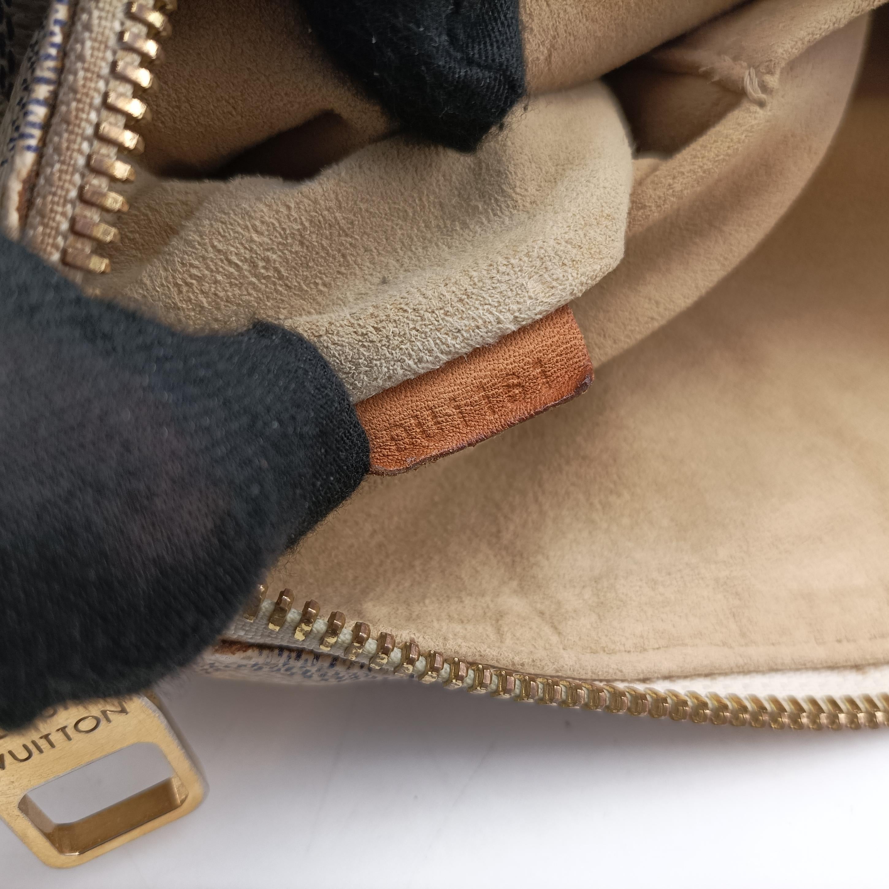 EVORA MM Azur Damier Canvas N41133 DU1151イーヴォラMM アズール ダミエキャンバス N41133 DU1151