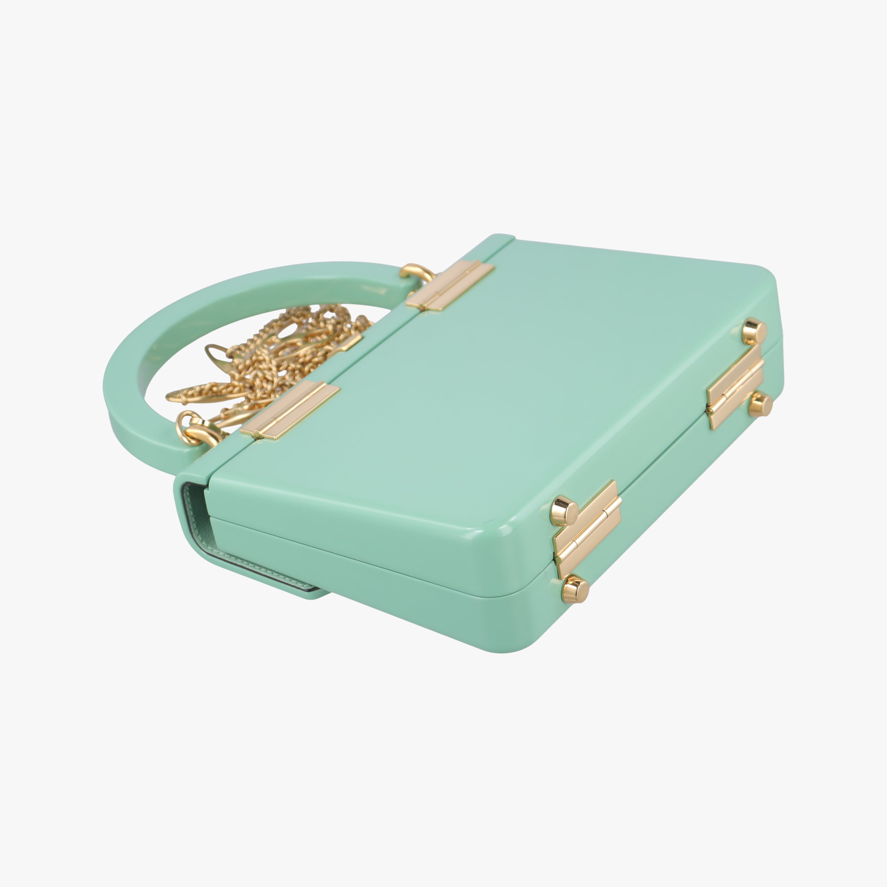 Sylvie 1969 Acrylic Mini Hand Green Acrylic 589482 F030029249シルヴィ1969アクリルミニハンド グリーン アクリル 589482 F030029249