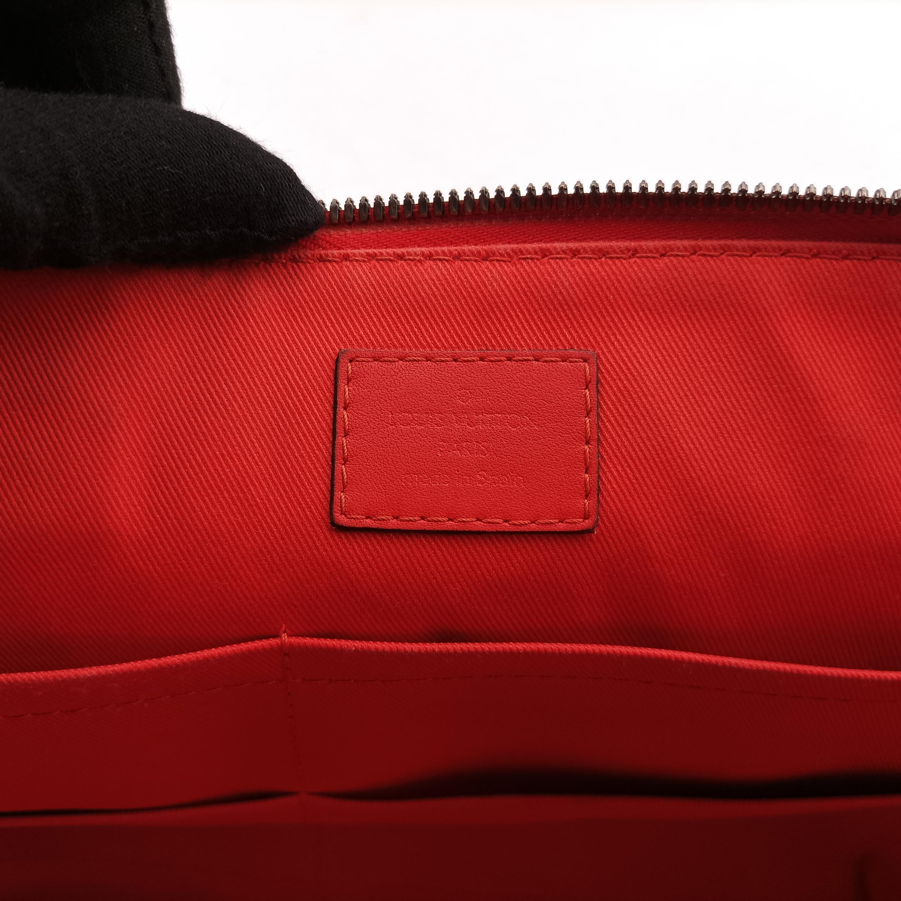 Porte Documents Jour NM orange Damier Graphite N48265 CA4195ポルトドキュマンジュール PDJ NM オレンジ ダミエ グラフィット N48265 CA4195