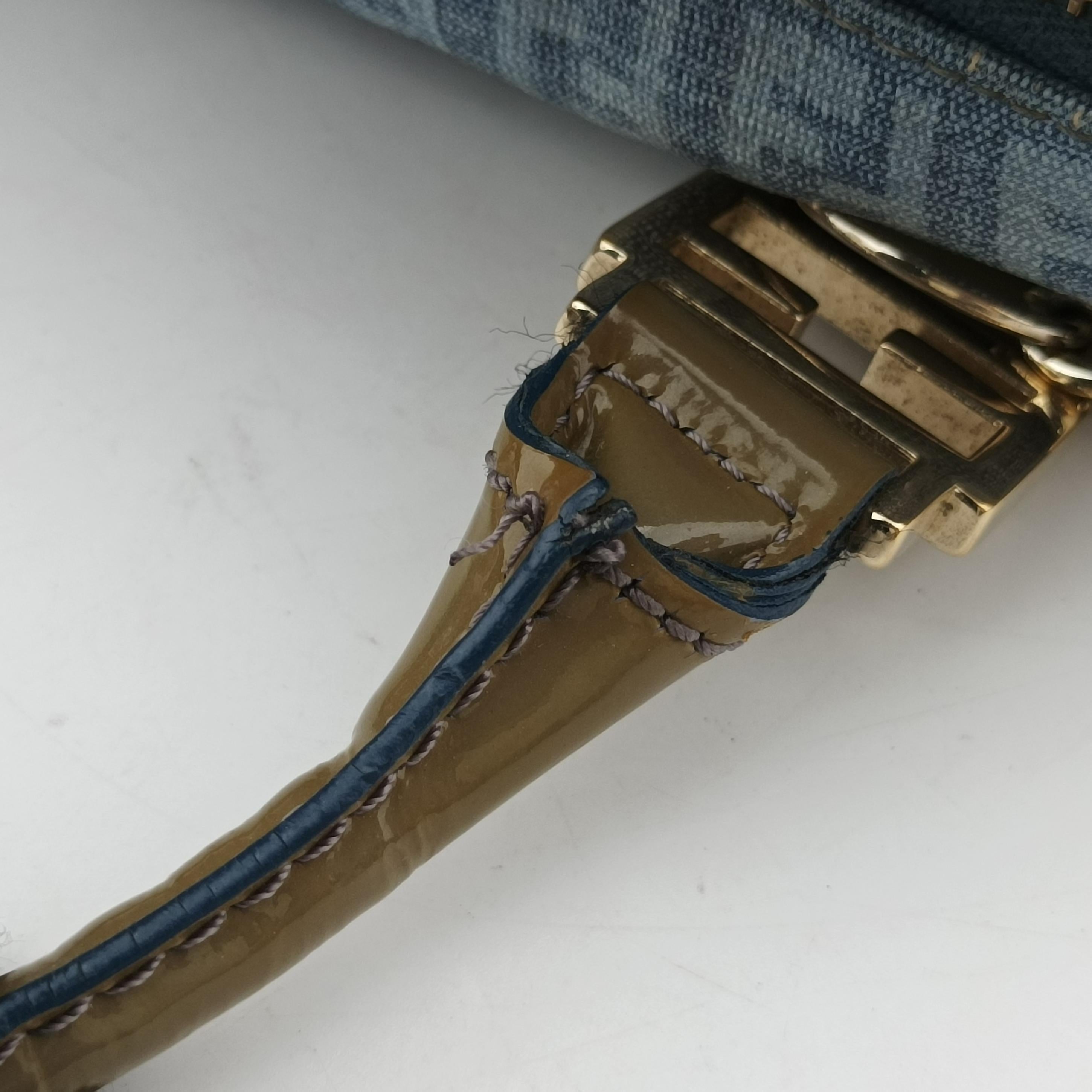 Zucchino Glitter Logo Blue PVC coated canvas 8BL071 2305/8BL071/AP3/098ズッカ柄 ズッキーノ グリッターロゴ ブルー PVCコーティングキャンバス 8BL071 2305/8BL071/AP3/098