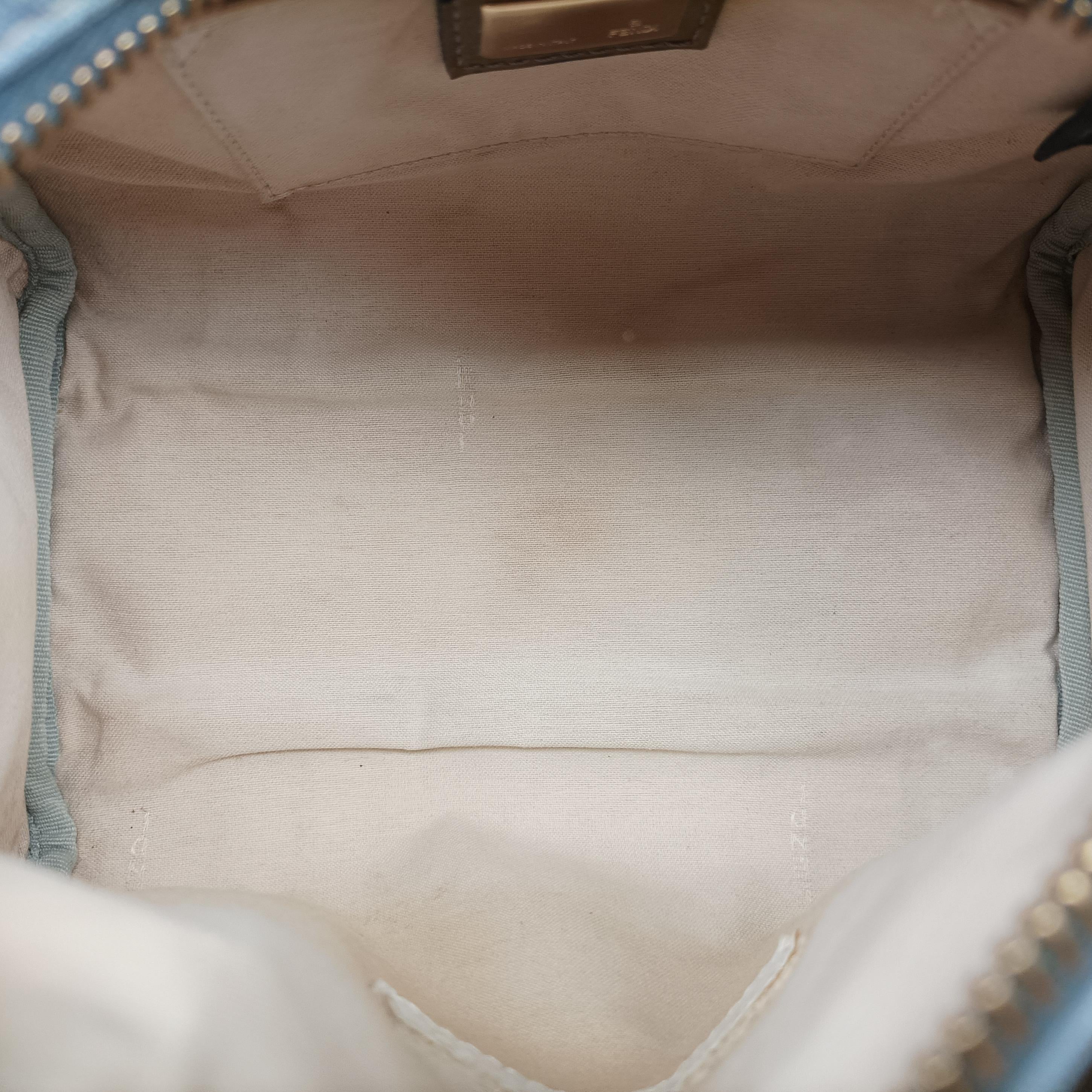 Zucchino Glitter Logo Blue PVC coated canvas 8BL071 2305/8BL071/AP3/098ズッカ柄 ズッキーノ グリッターロゴ ブルー PVCコーティングキャンバス 8BL071 2305/8BL071/AP3/098