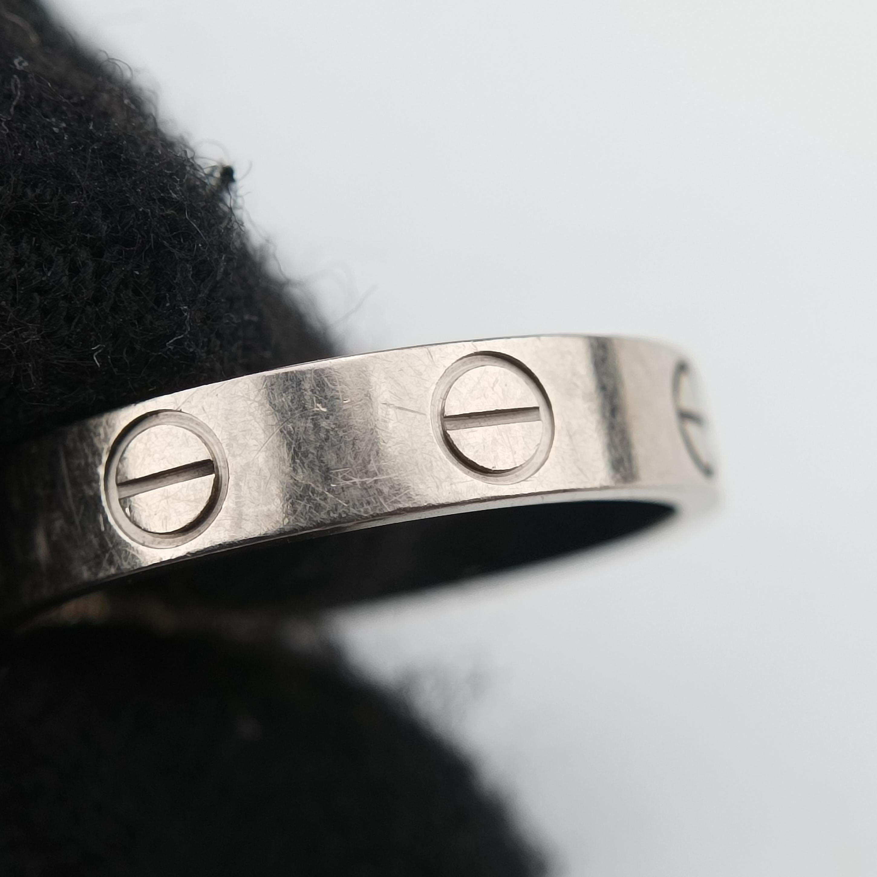 Mini Love Silver AU750 B4085151 WB6528ミニラブ シルバー AU750 B4085151 WB6528