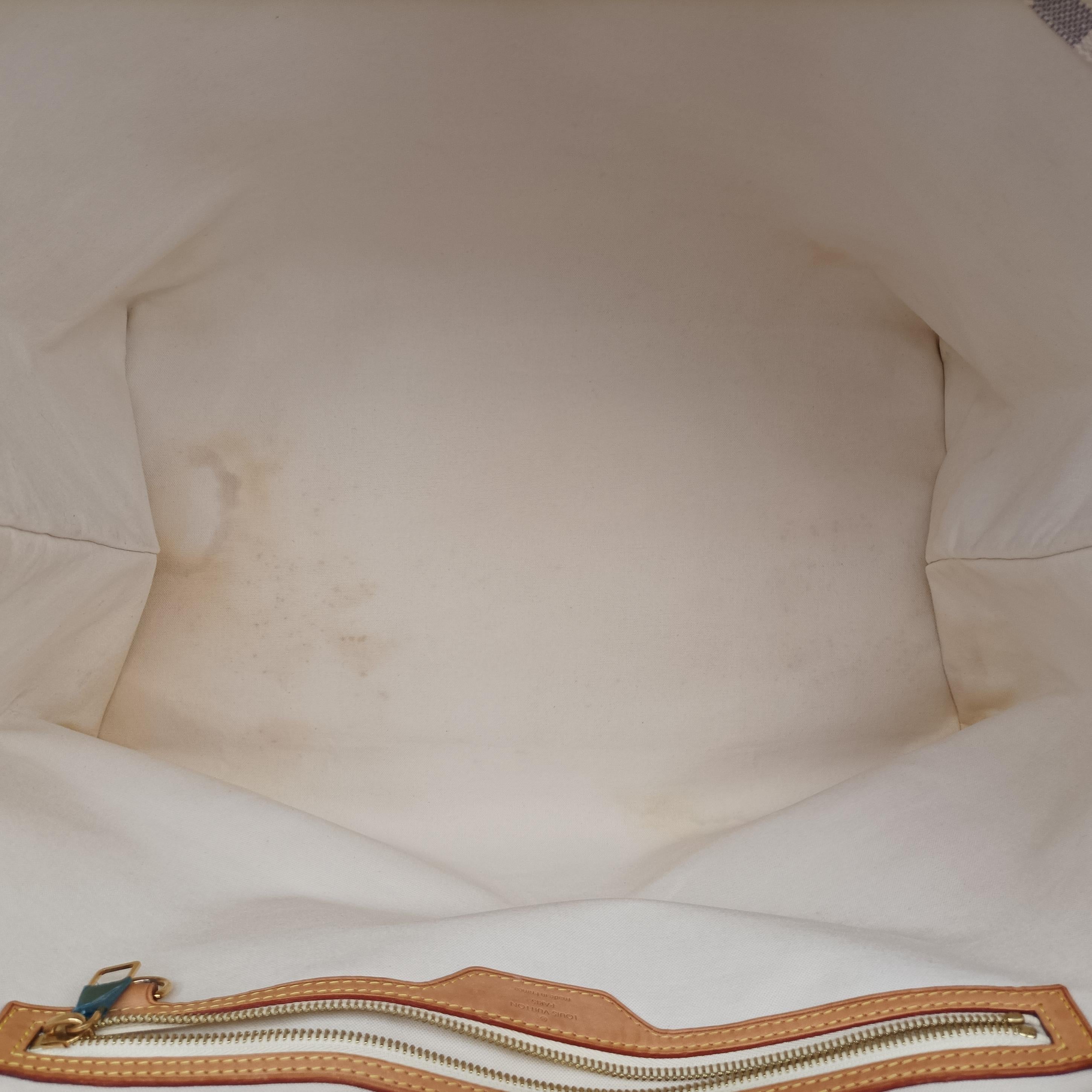 Plein Soleil Cabas GM AZUR Damier Canvas N41180 DU1152プランソレイユ カバGM アズール ダミエキャンバス N41180 DU1152