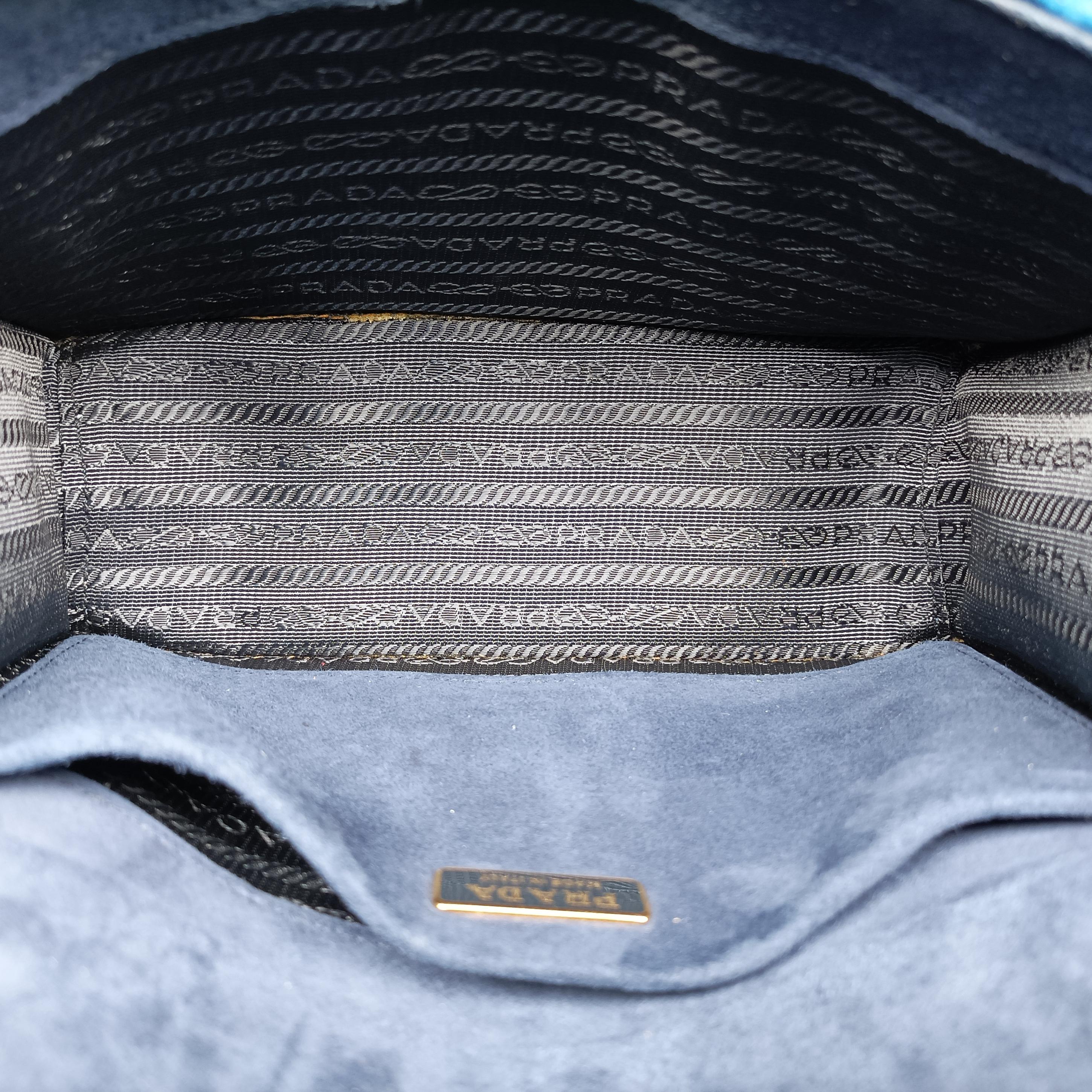 Cahier Blue x light blue velour 110 Aカイエ ブルー×ライトブルー ベロア 110 A