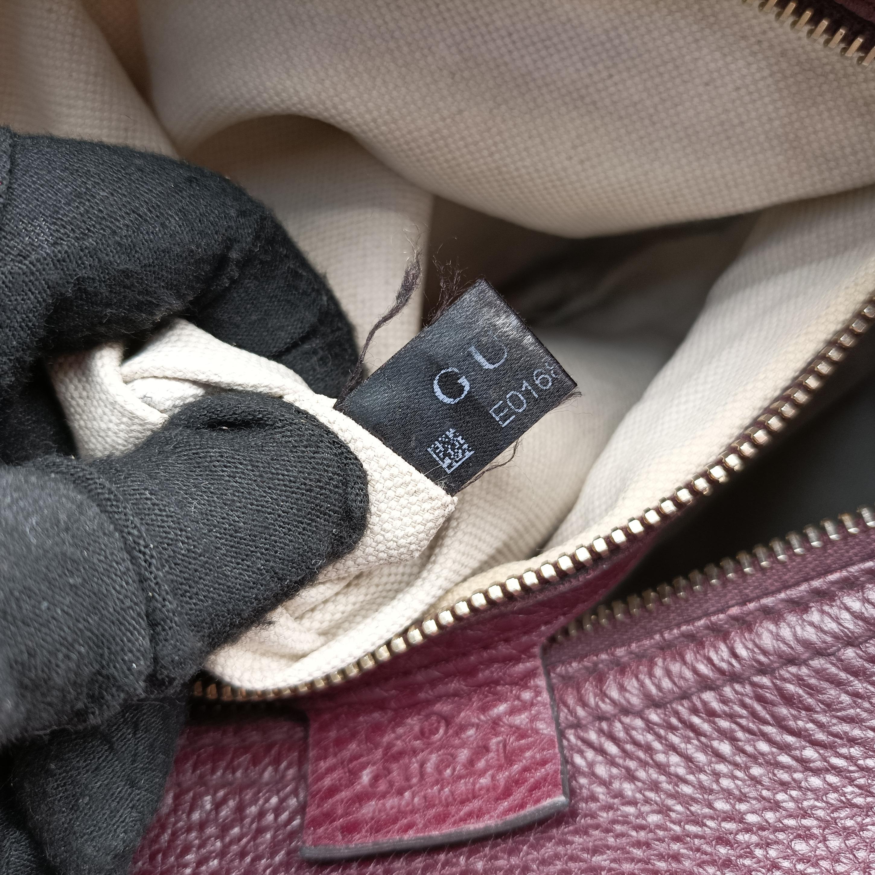 bamboo shopper Burgundy Leather 353124 E016879993バンブーショッパー ワインレッド レザー 353124 E016879993