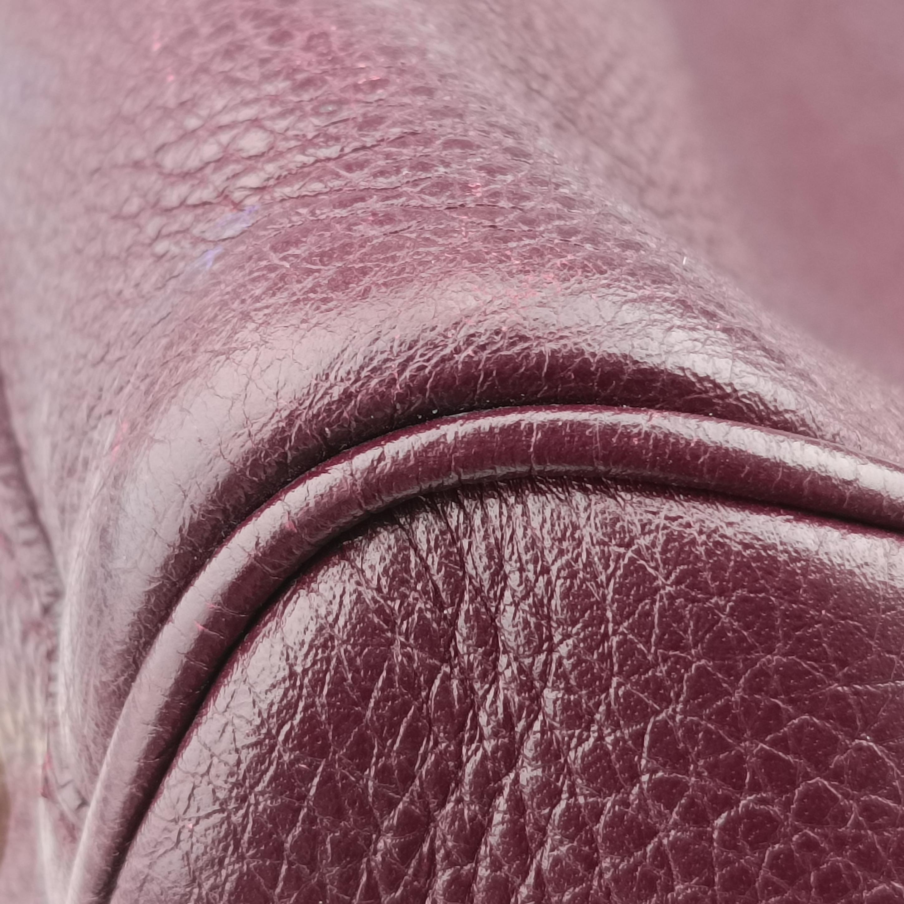 bamboo shopper Burgundy Leather 353124 E016879993バンブーショッパー ワインレッド レザー 353124 E016879993