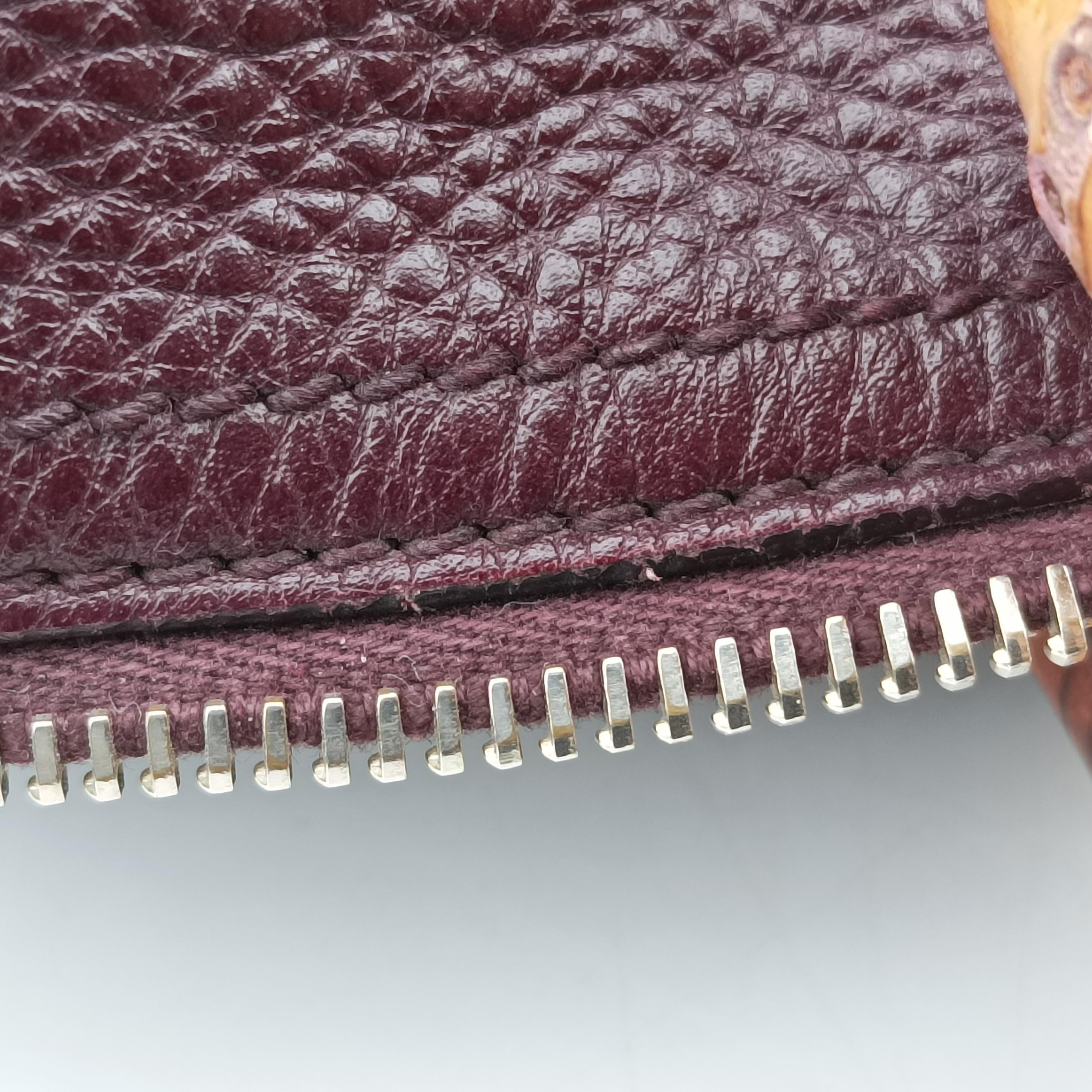 bamboo shopper Burgundy Leather 353124 E016879993バンブーショッパー ワインレッド レザー 353124 E016879993