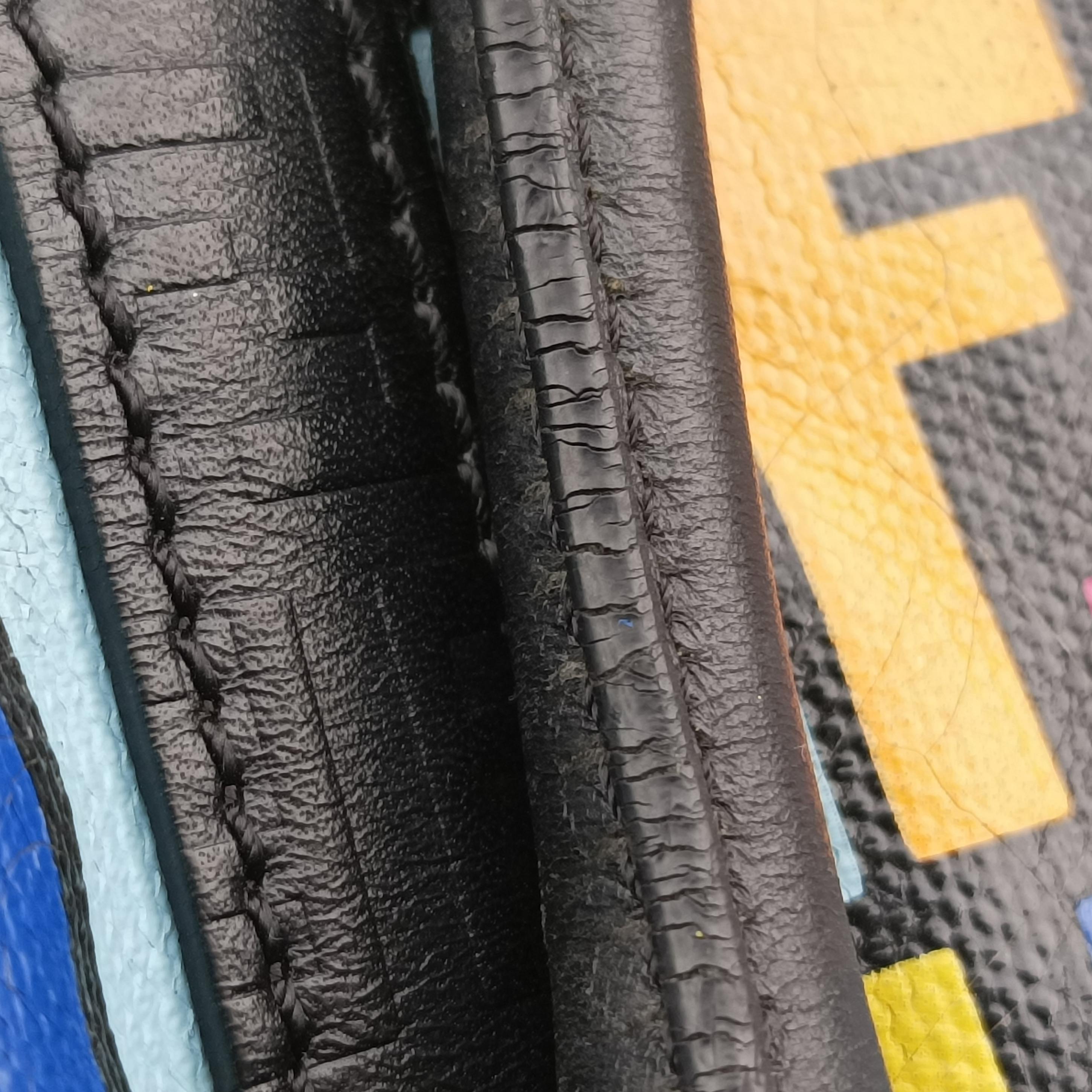 Zucchino Glitter Logo Multicolour PVC coated canvas 8BL068 2305/8BL068/YQ7/088スパンコールイエローグラデーション マルチカラー PVCコーティングキャンバス 8BL068 2305/8BL068/YQ7/088