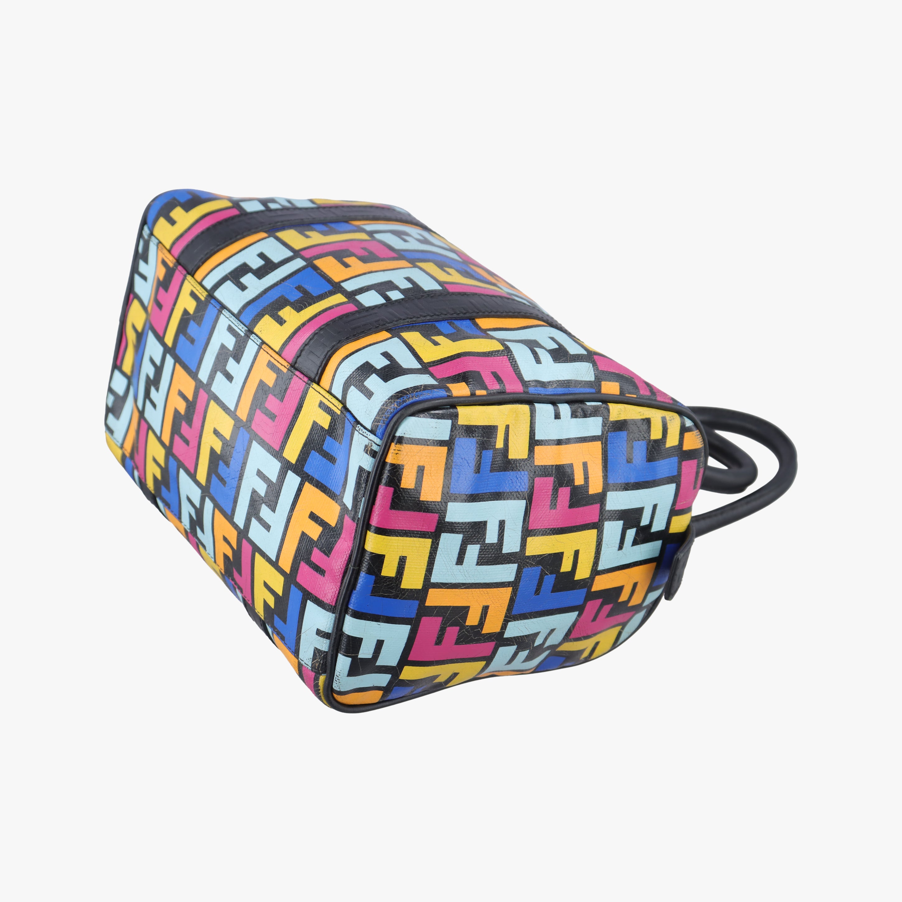 Zucchino Glitter Logo Multicolour PVC coated canvas 8BL068 2305/8BL068/YQ7/088スパンコールイエローグラデーション マルチカラー PVCコーティングキャンバス 8BL068 2305/8BL068/YQ7/088