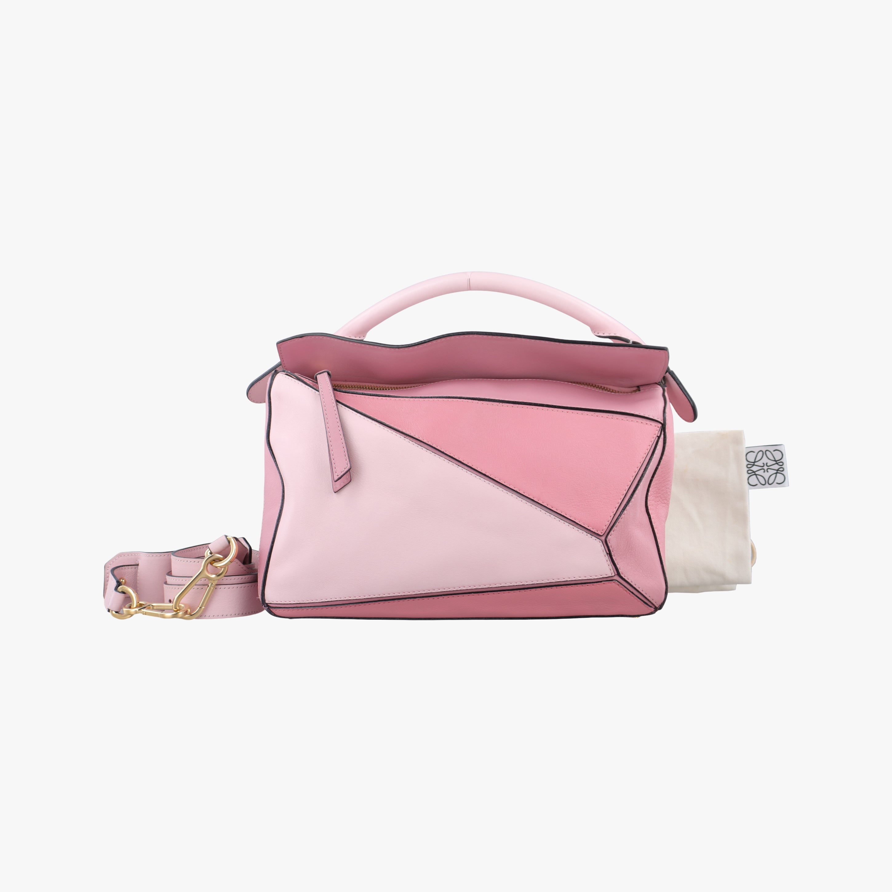 Puzzle Pink x Light Pink Leather 06 18 12パズル ピンク×ライトピンク レザー 06 18 12