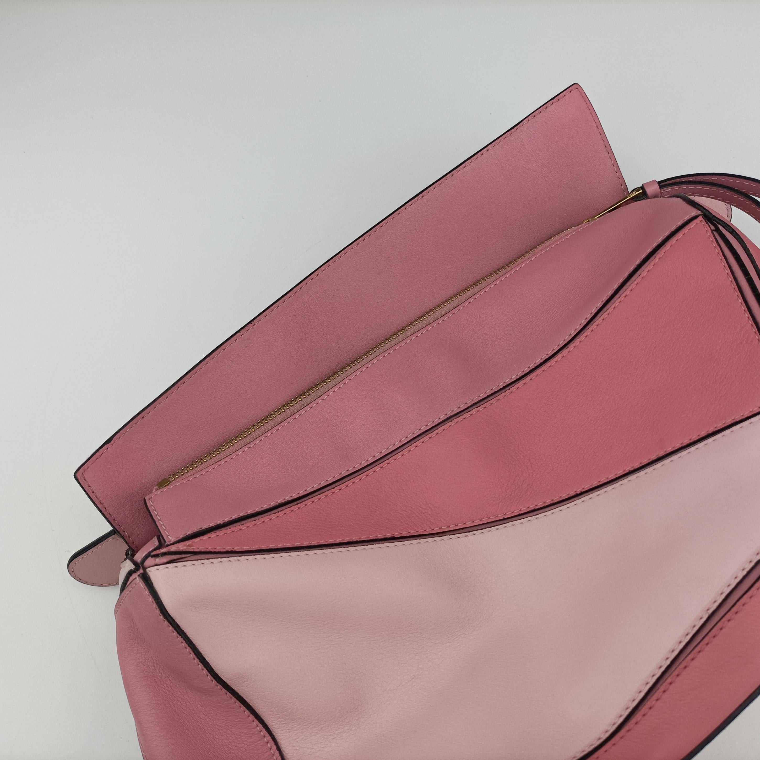 Puzzle Pink x Light Pink Leather 06 18 12パズル ピンク×ライトピンク レザー 06 18 12