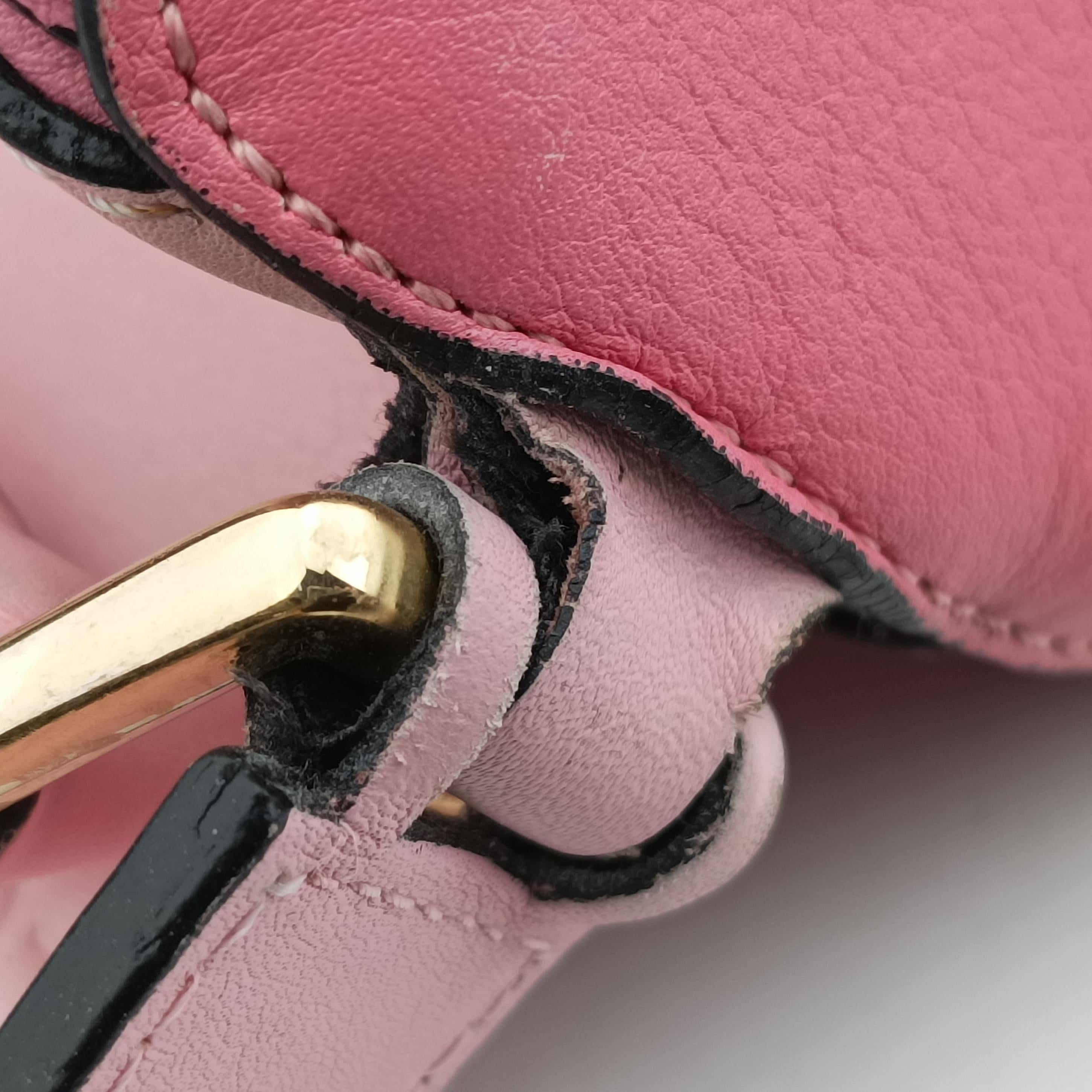 Puzzle Pink x Light Pink Leather 06 18 12パズル ピンク×ライトピンク レザー 06 18 12