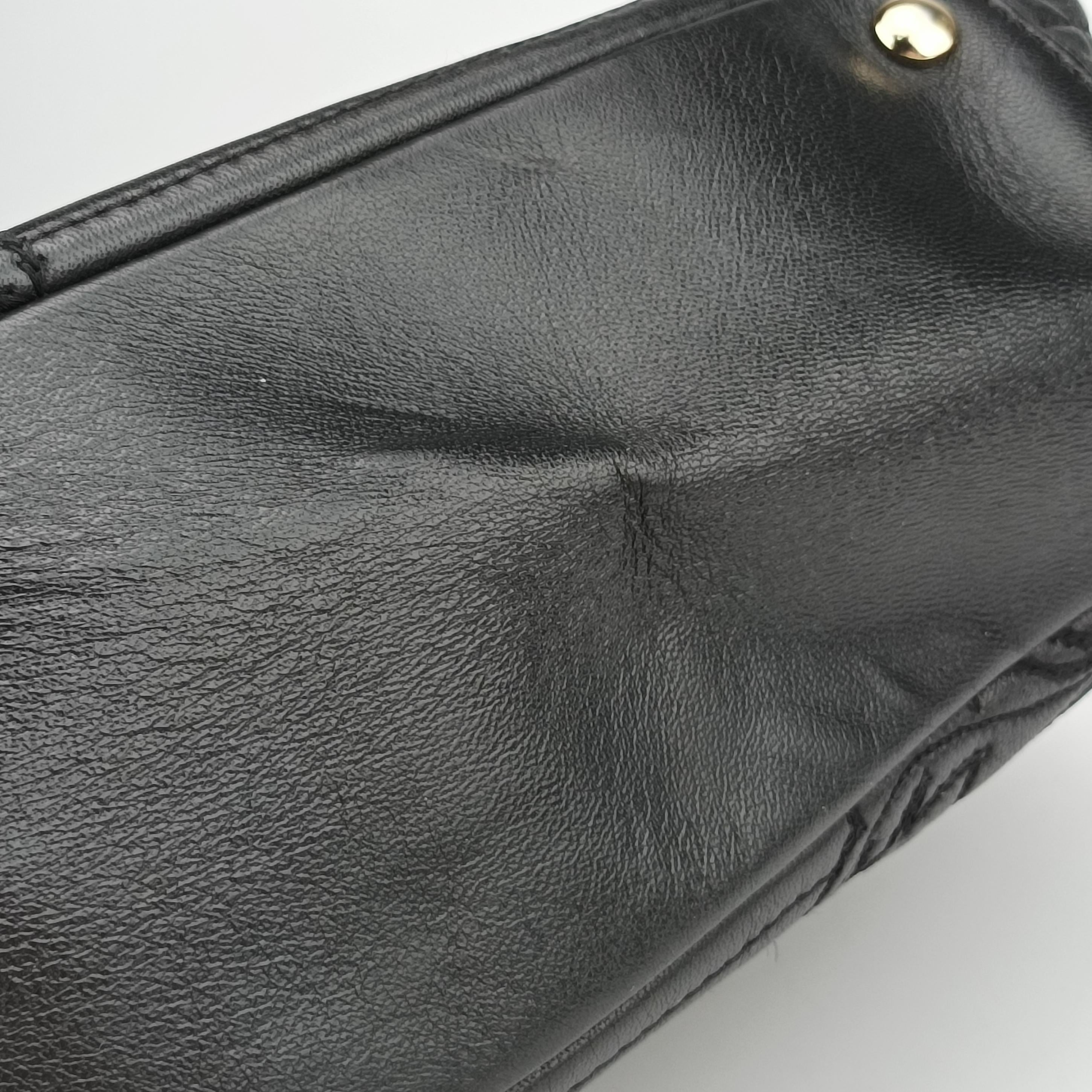 Medusa Demetra Vanitas Satchel Black Leather メデューサ デメテル バニティ サッチェル ブラック レザー