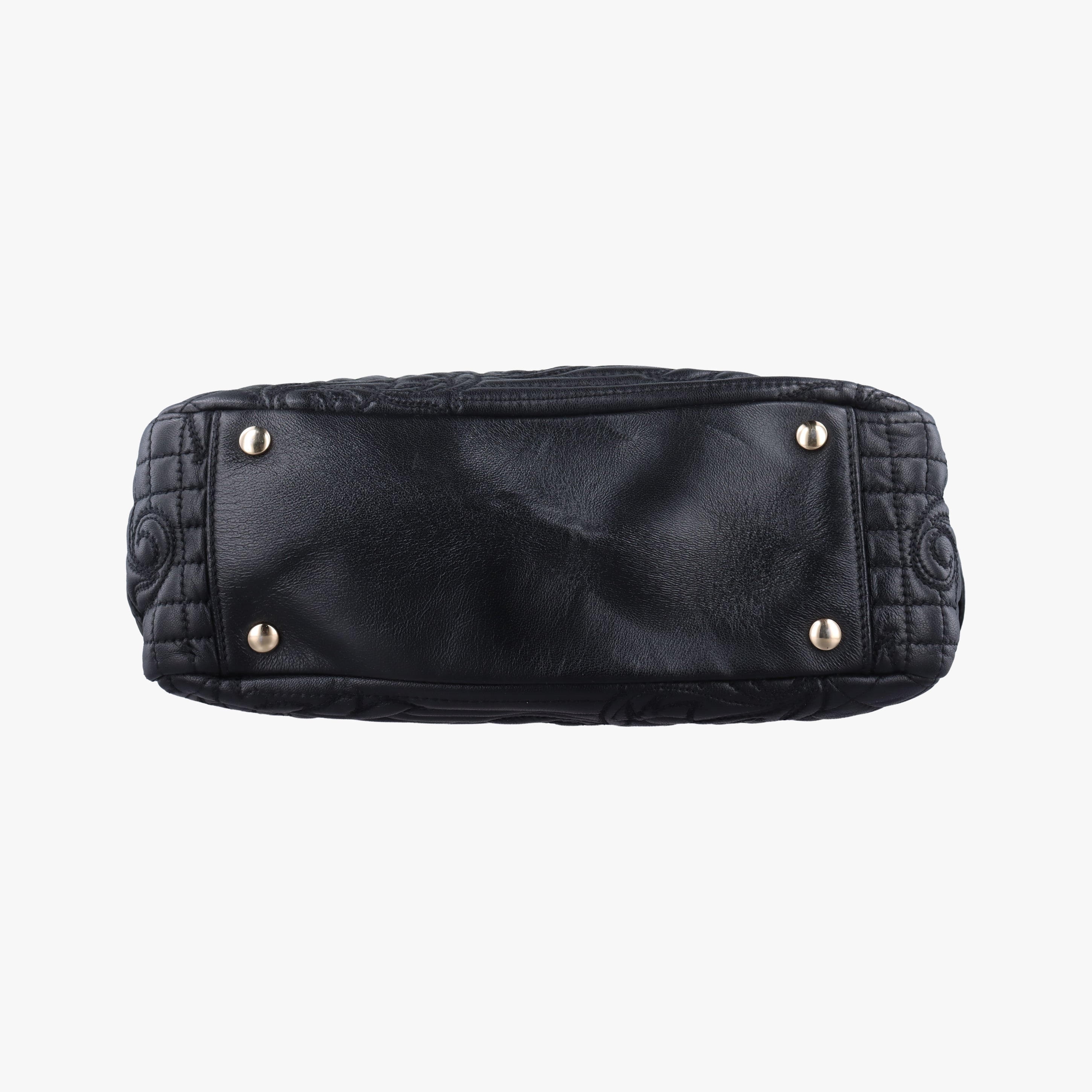 Medusa Demetra Vanitas Satchel Black Leather メデューサ デメテル バニティ サッチェル ブラック レザー