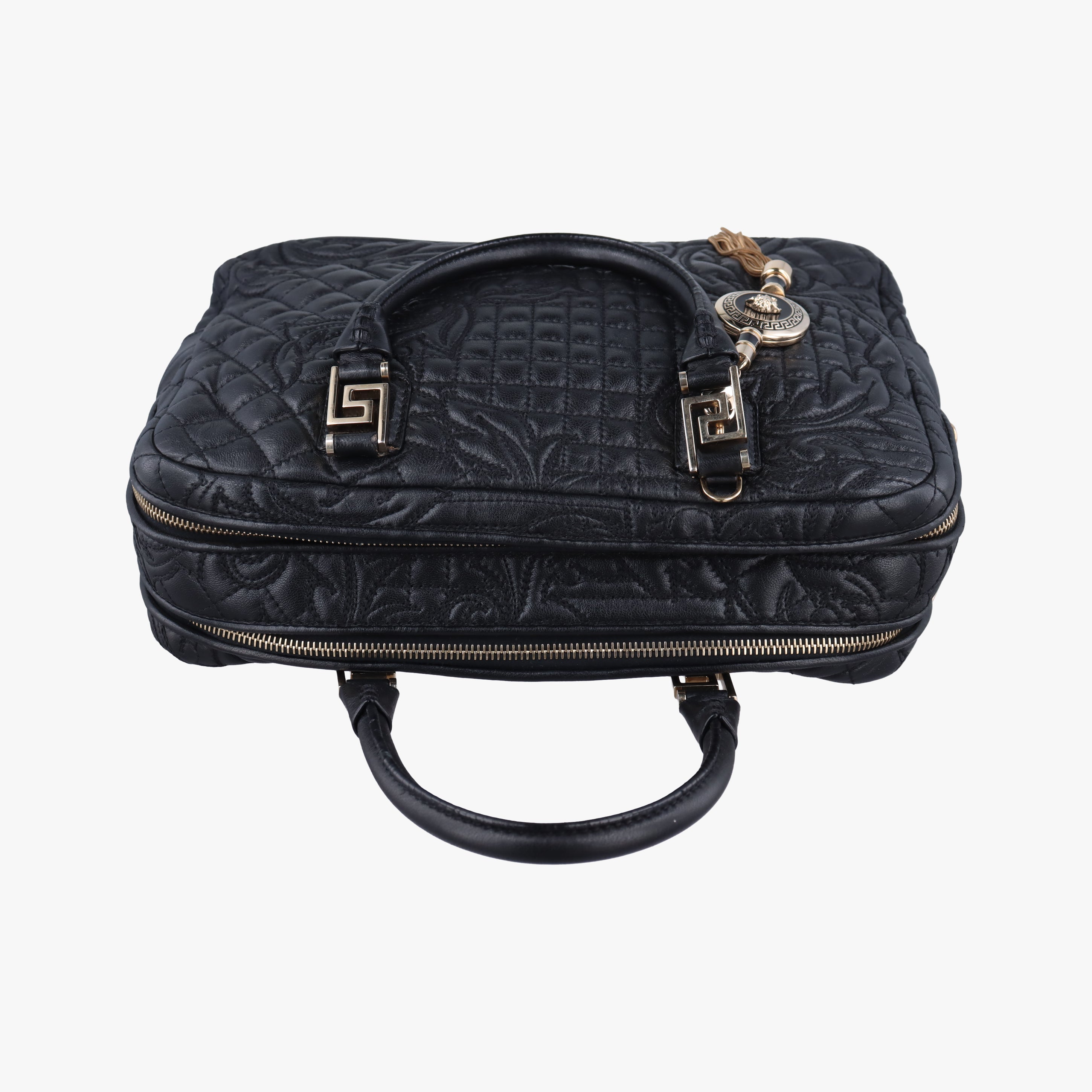 Medusa Demetra Vanitas Satchel Black Leather メデューサ デメテル バニティ サッチェル ブラック レザー