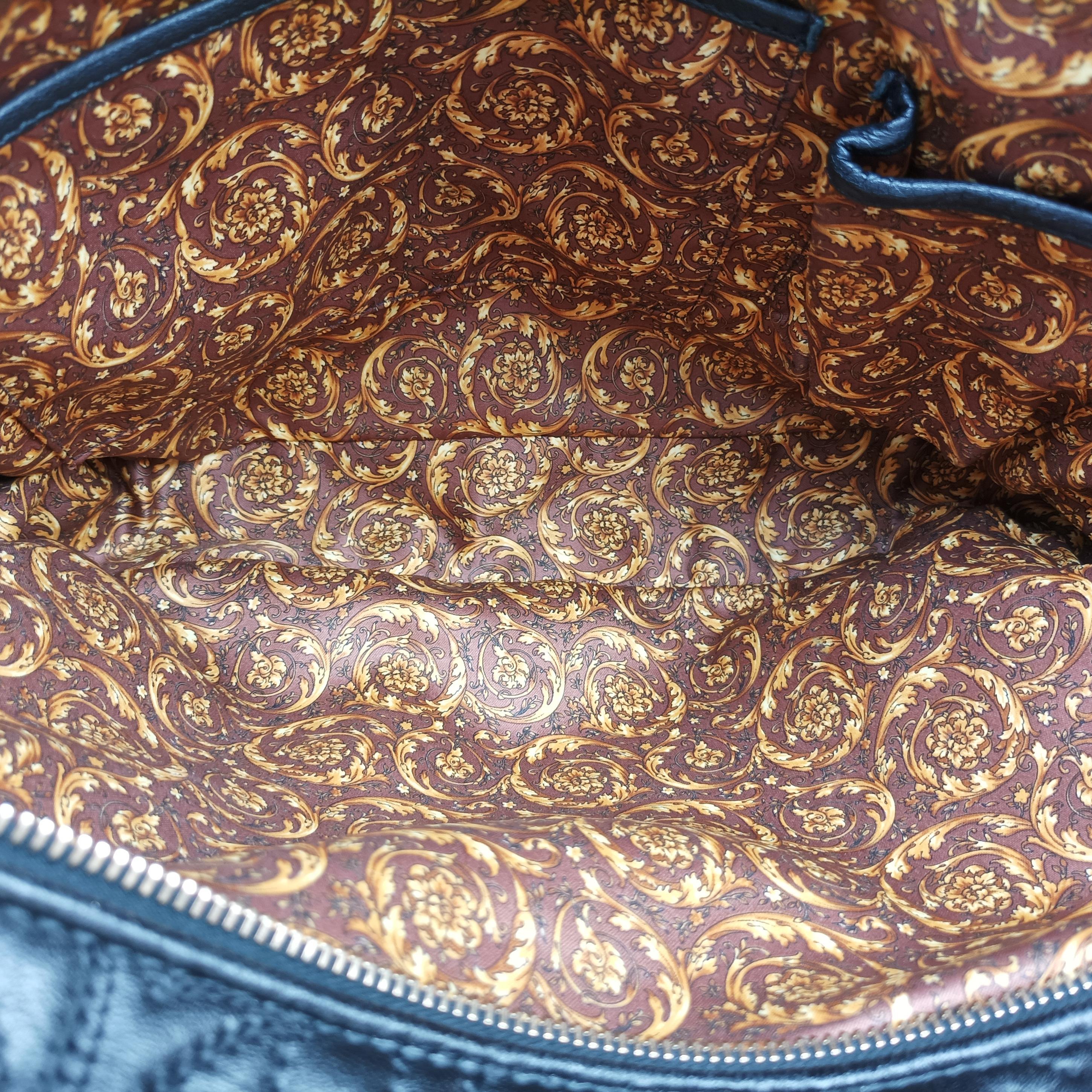 Medusa Demetra Vanitas Satchel Black Leather メデューサ デメテル バニティ サッチェル ブラック レザー