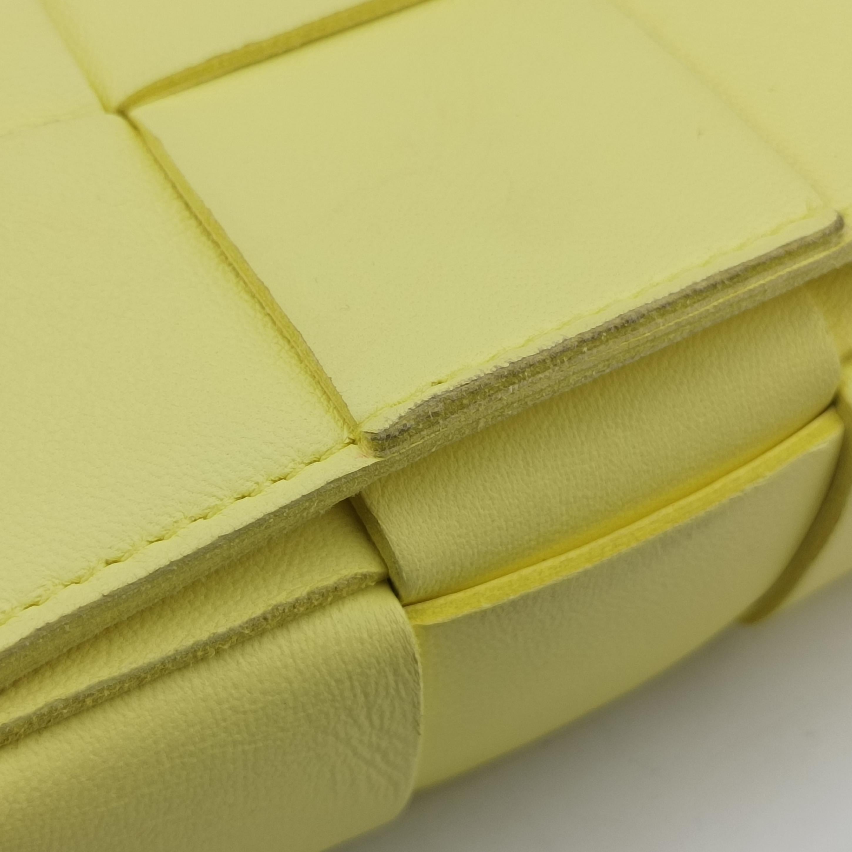 candy cassette Yellow lambskin IC Chipキャンディ カセット イエロー ラムスキン ICチップ