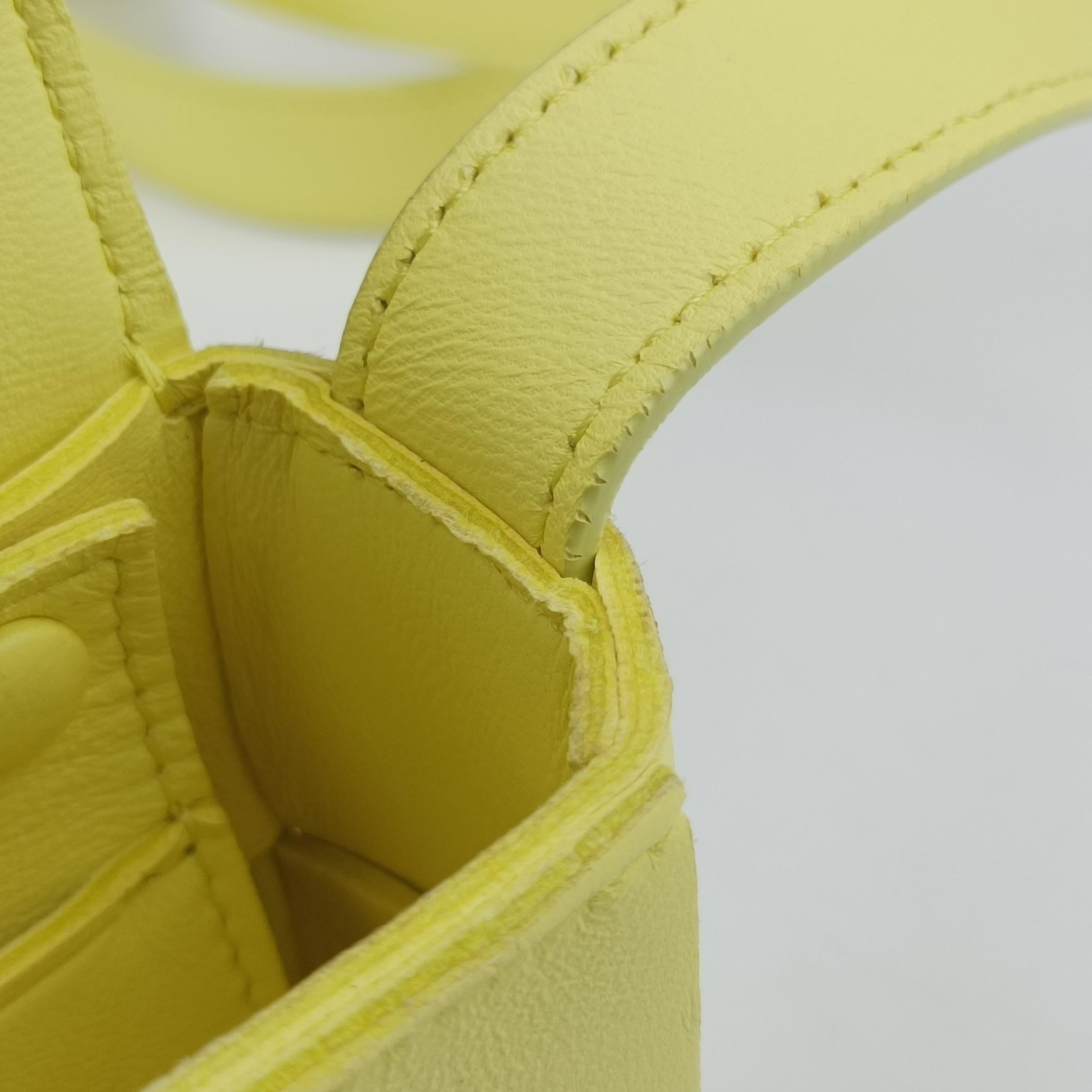 candy cassette Yellow lambskin IC Chipキャンディ カセット イエロー ラムスキン ICチップ