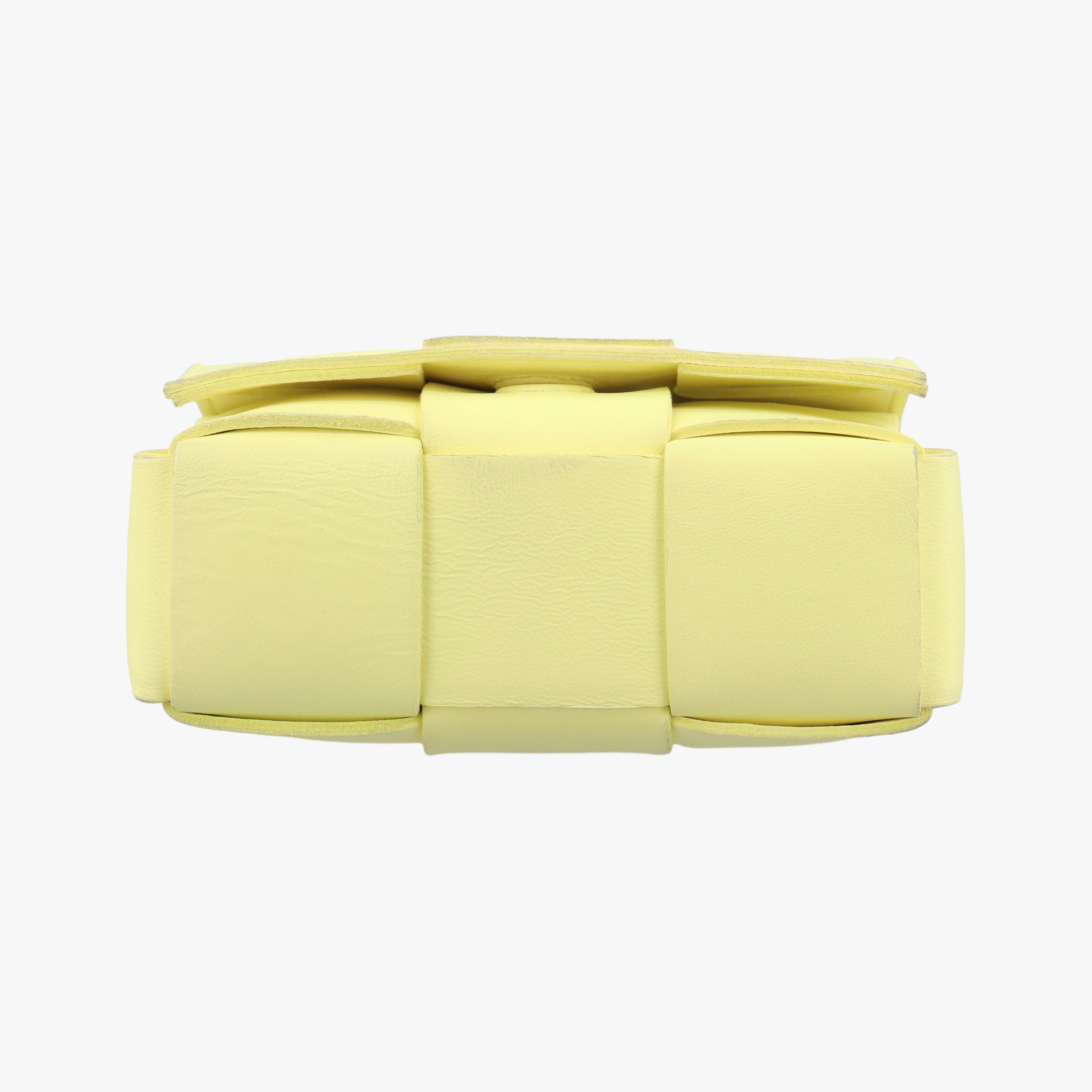 candy cassette Yellow lambskin IC Chipキャンディ カセット イエロー ラムスキン ICチップ