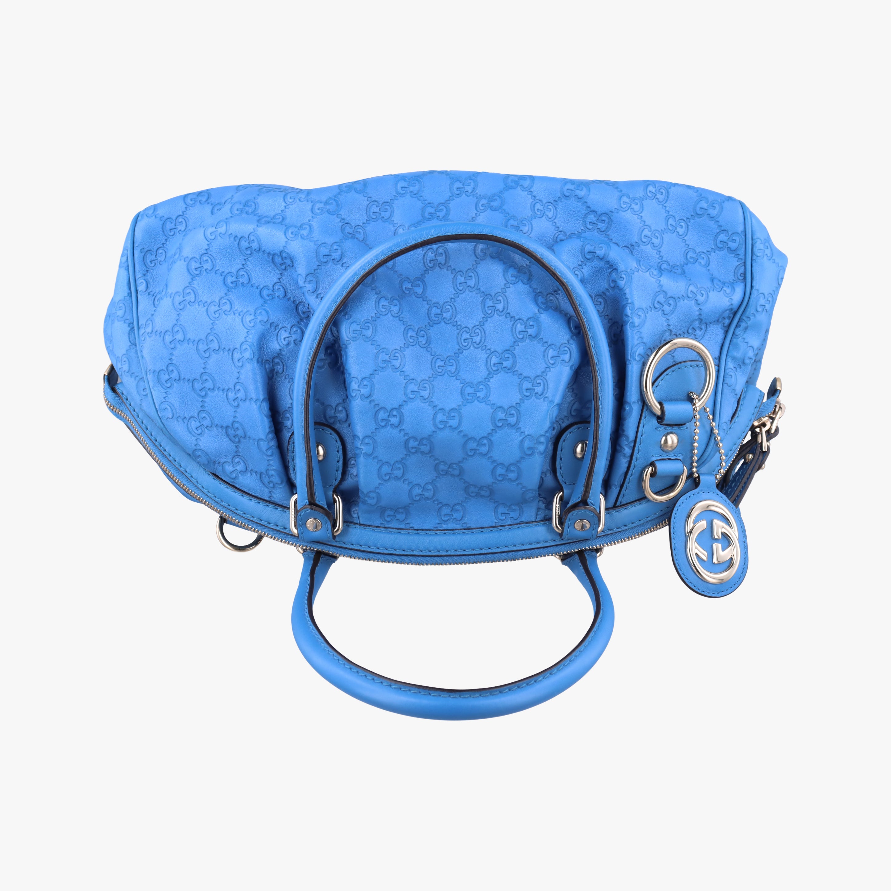 Sukey GUCCISSIMA Blue Leather 223974 F9064447スーキー ディアマンテ ブルー レザー 223974 F9064447