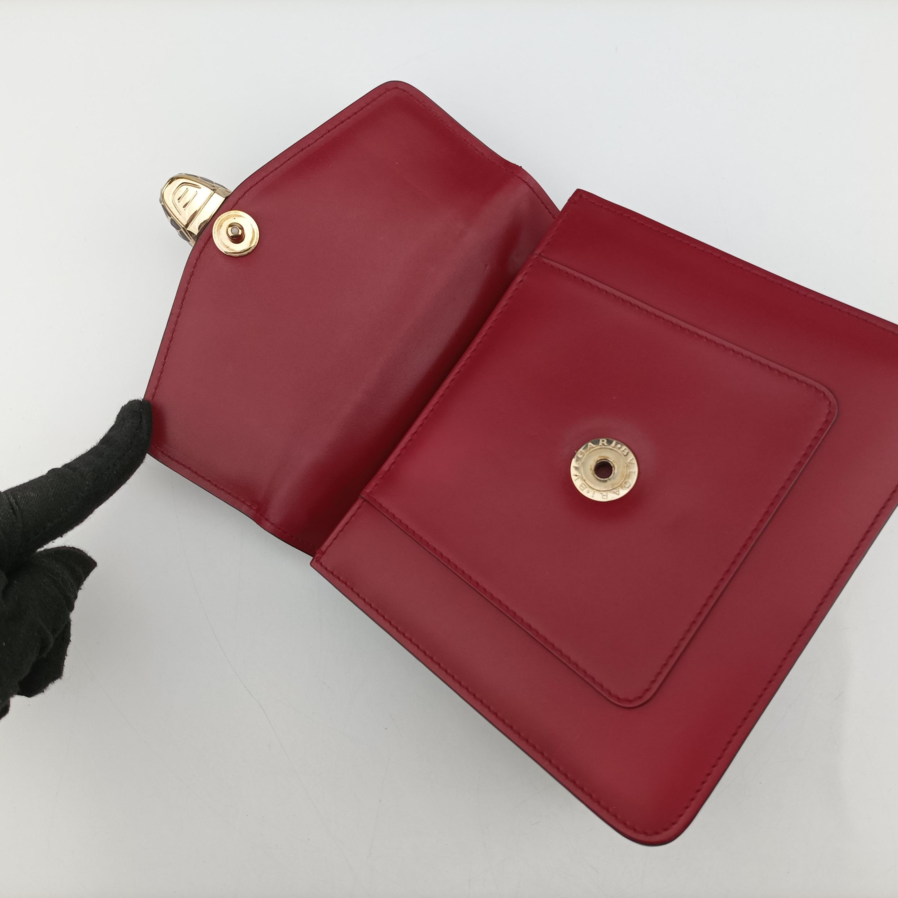 SERPENTI FOREVER Red Leather AQ.D18.280165セルペンティ フォーエバー レッド レザー AQ.D18.280165