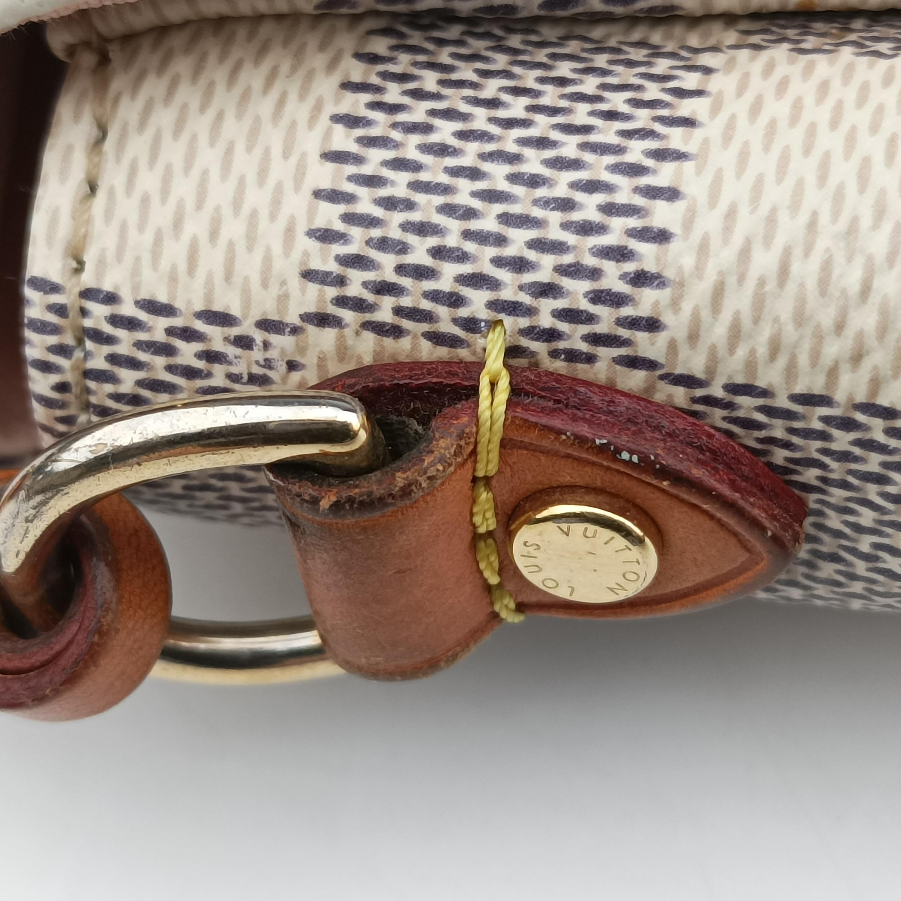 CROISETTE AZUR Damier Canvas N41581 TR2107 IC Chipクロワゼット アズール ダミエキャンバス N41581 TR2107 ICチップ