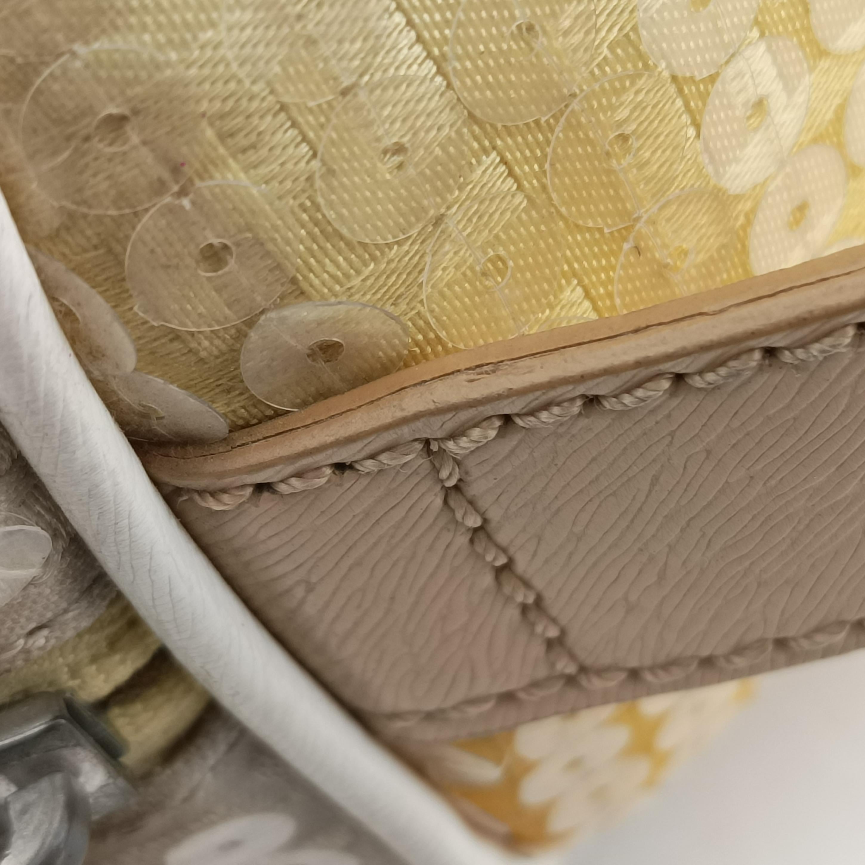 Zucchino Glitter Logo Yellow×Multicolour sequins 8BL068 2305/8BL068/AN9/098スパンコールイエローグラデーション イエロー×マルチカラー スパンコール 8BL068 2305/8BL068/AN9/098