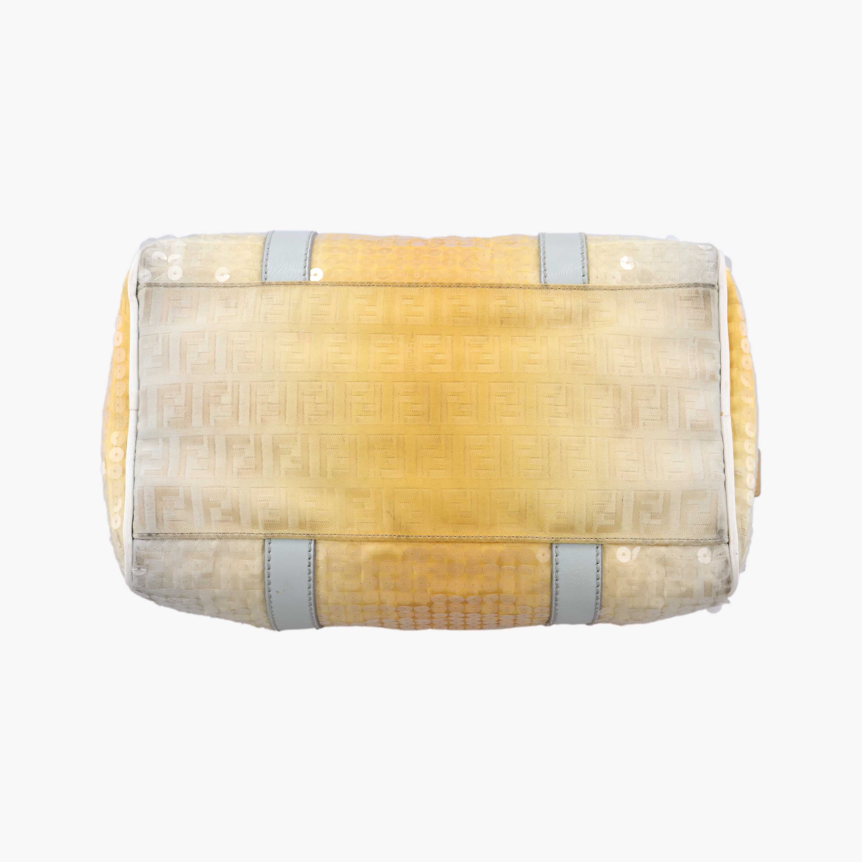 Zucchino Glitter Logo Yellow×Multicolour sequins 8BL068 2305/8BL068/AN9/098スパンコールイエローグラデーション イエロー×マルチカラー スパンコール 8BL068 2305/8BL068/AN9/098