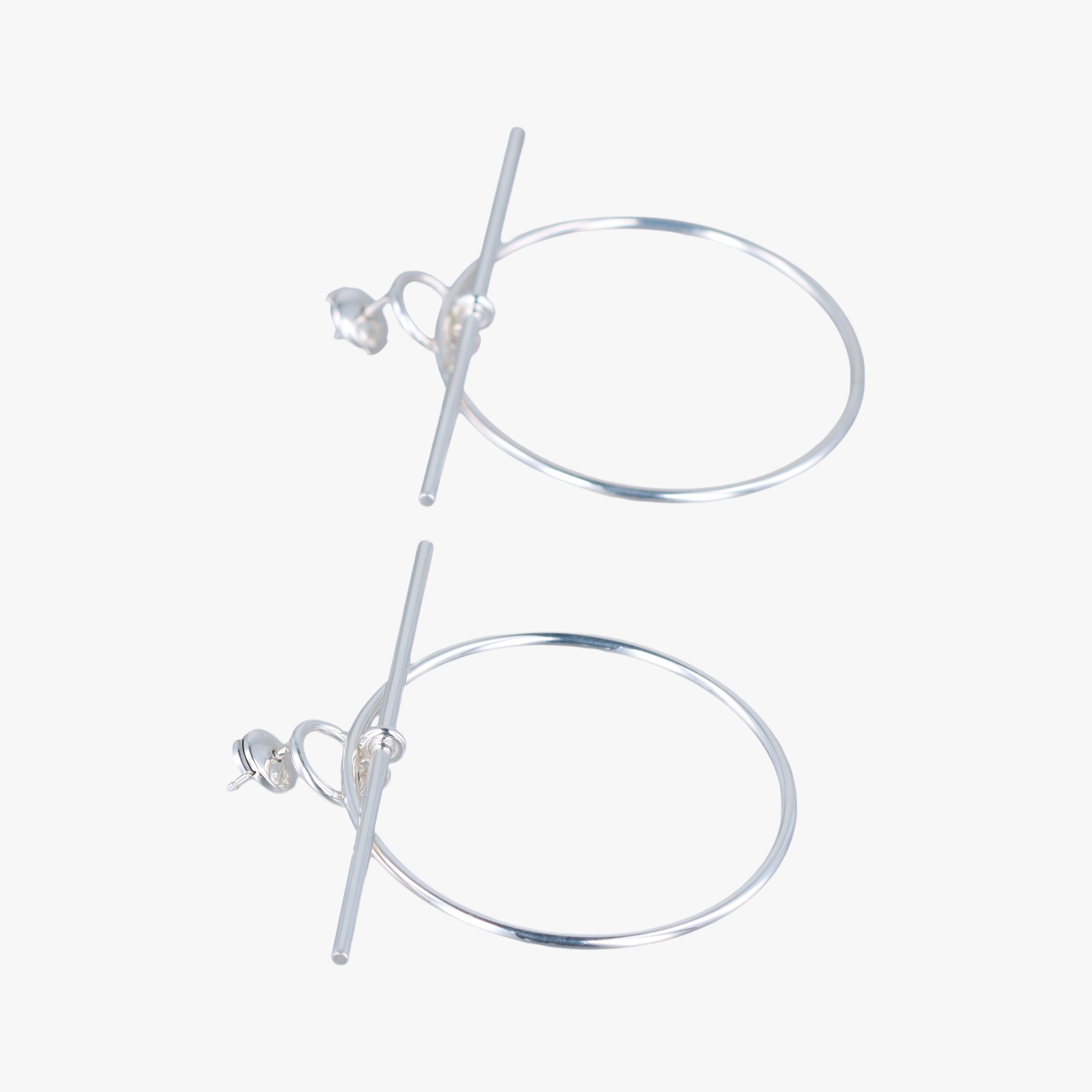 earrings MM loop Silver Ag925 23S172358ピアス MM ループ シルバー Ag925 23S172358