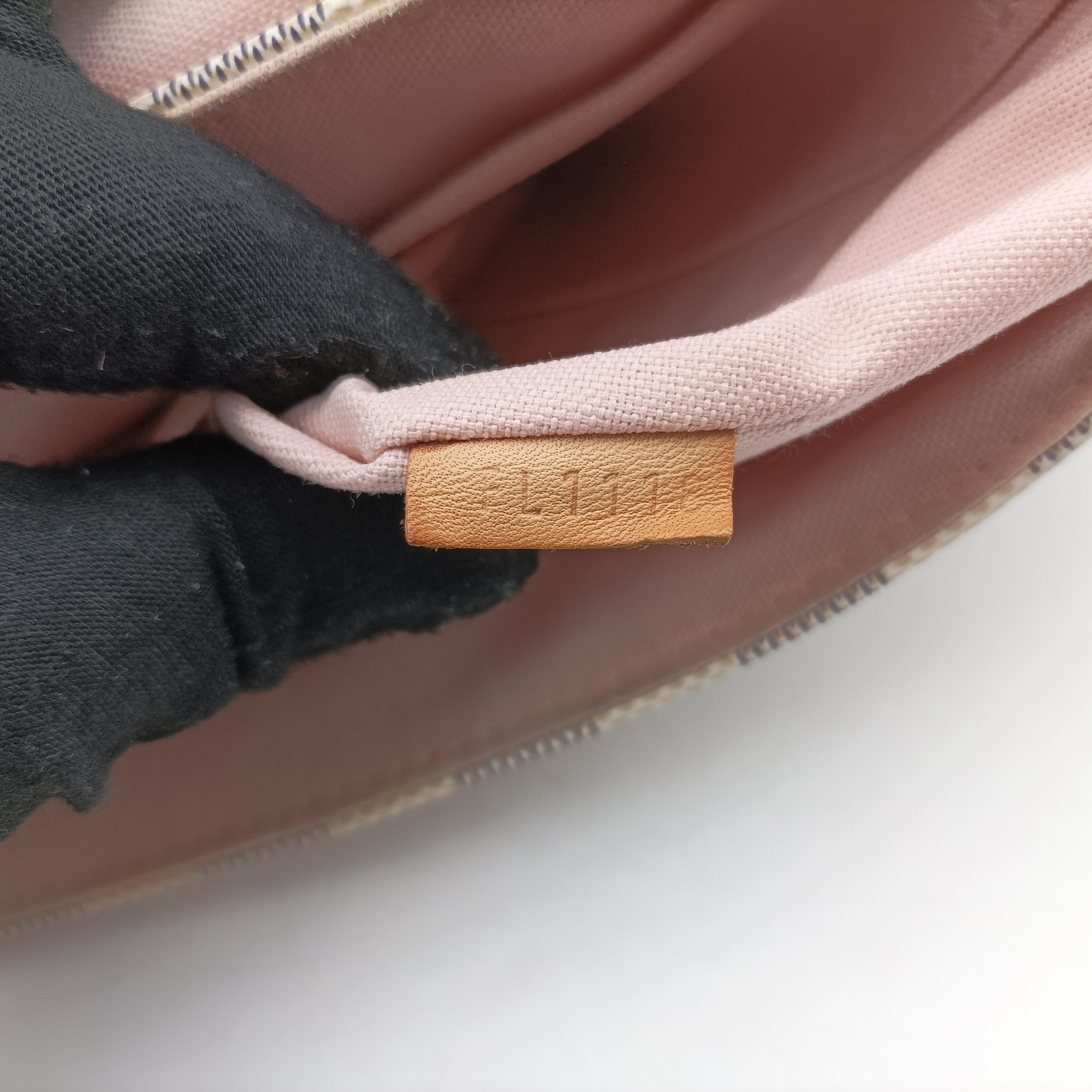 CROISETTE Azur Damier Canvas N41581 FL1118 IC Chipクロワゼット アズール ダミエキャンバス N41581 FL1118 ICチップ