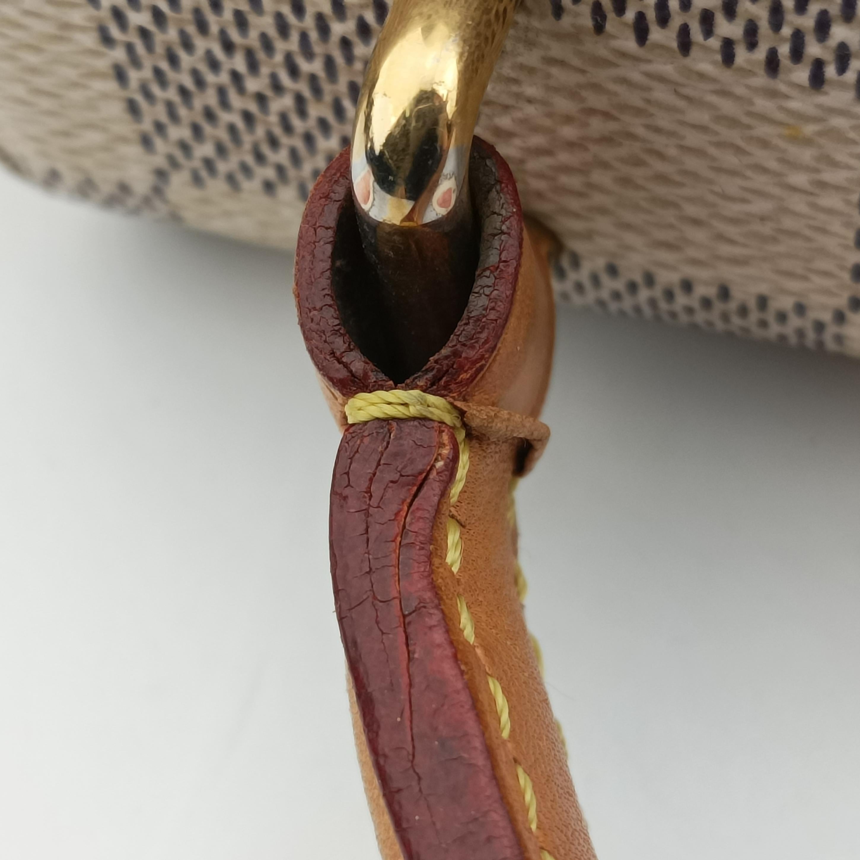 CROISETTE Azur Damier Canvas N41581 FL1118 IC Chipクロワゼット アズール ダミエキャンバス N41581 FL1118 ICチップ