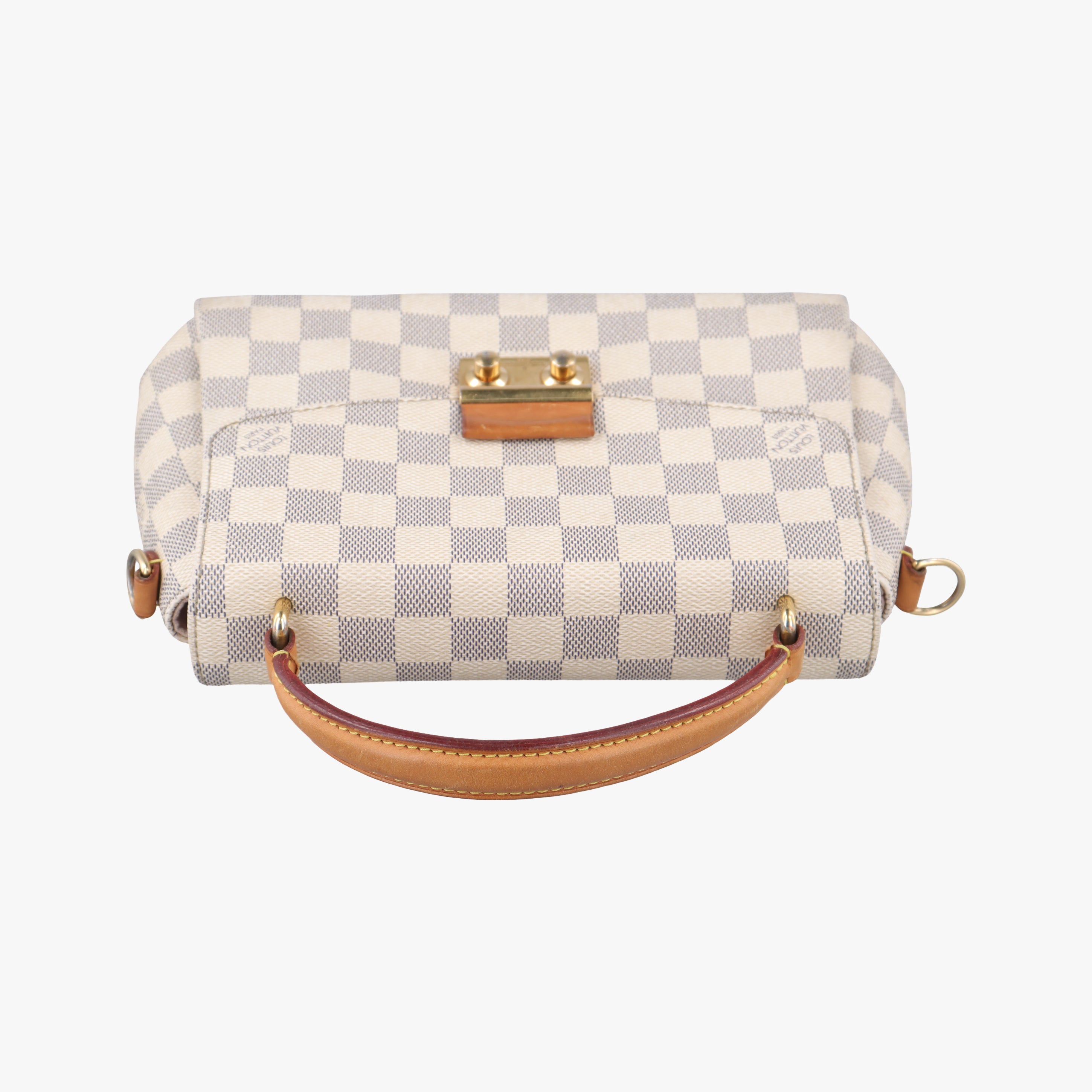 CROISETTE Azur Damier Canvas N41581 FL1118 IC Chipクロワゼット アズール ダミエキャンバス N41581 FL1118 ICチップ