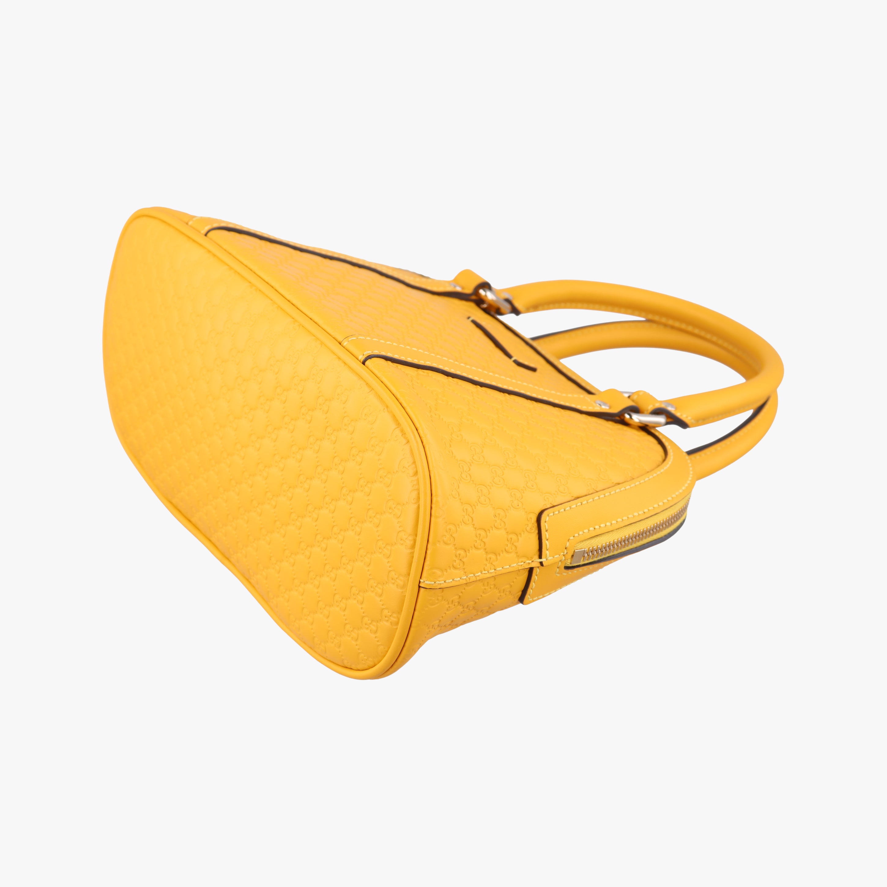Microguccissima Yellow Leather 449654 D033331586マイクログッチシマ イエロー レザー 449654 D033331586