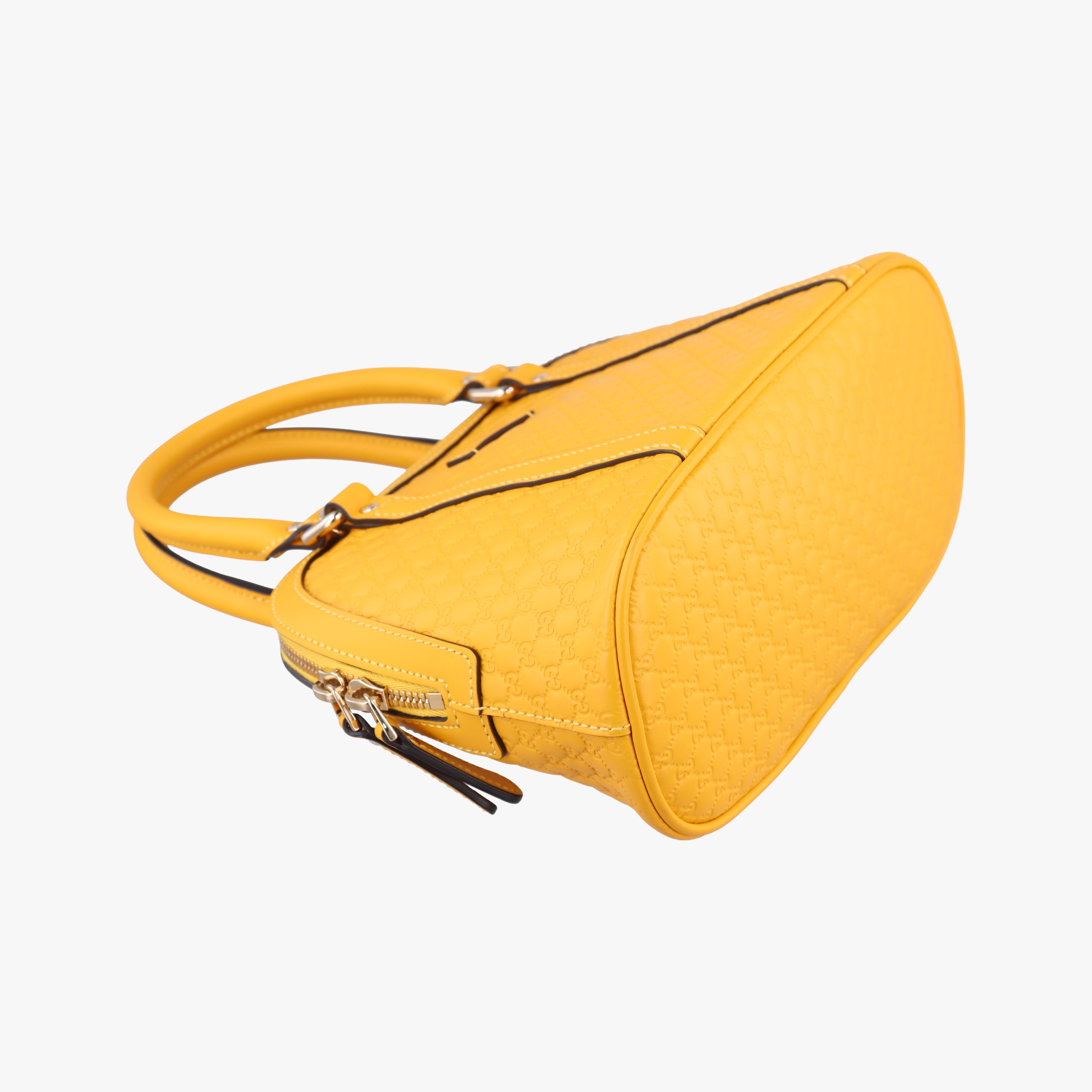 Microguccissima Yellow Leather 449654 D033331586マイクログッチシマ イエロー レザー 449654 D033331586