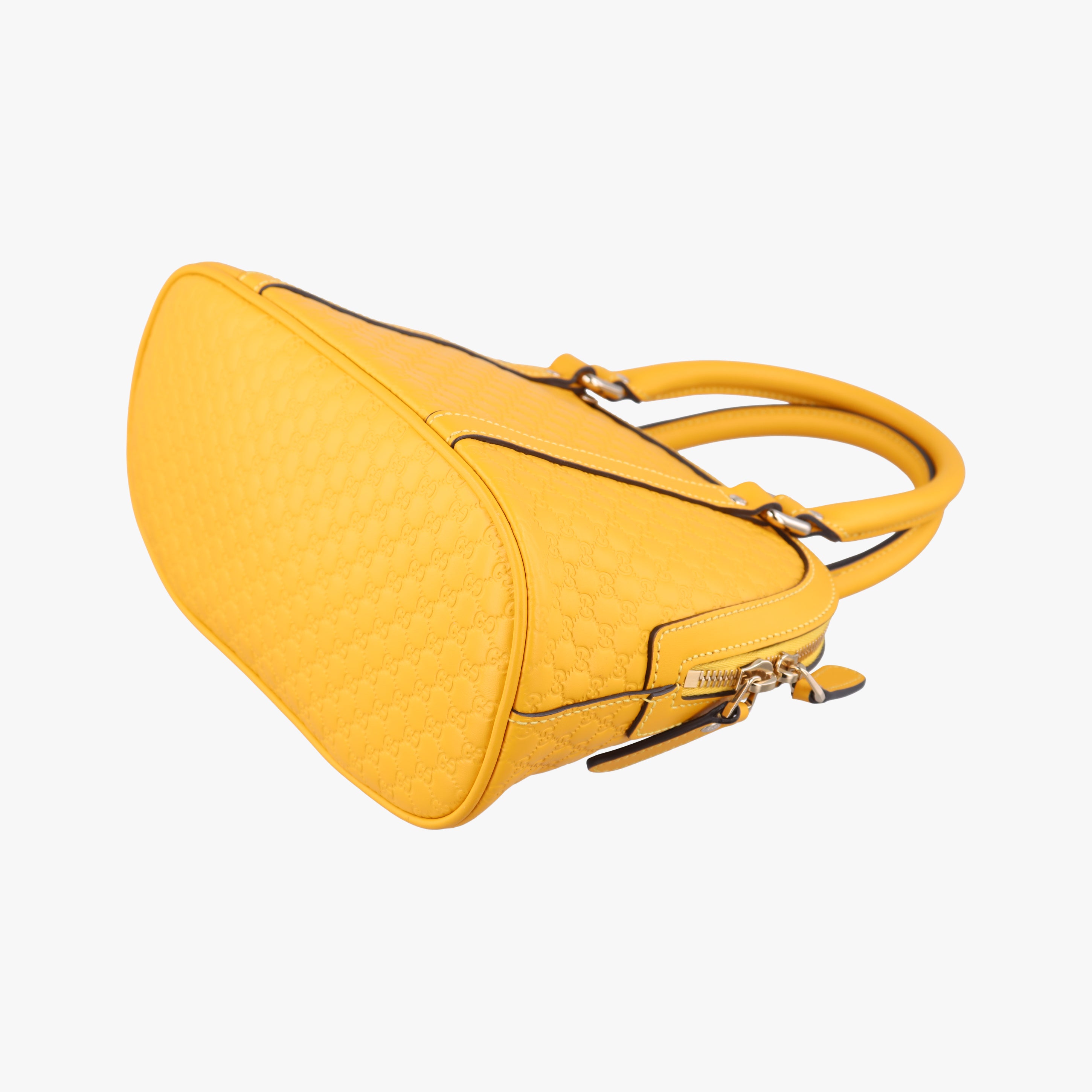 Microguccissima Yellow Leather 449654 D033331586マイクログッチシマ イエロー レザー 449654 D033331586