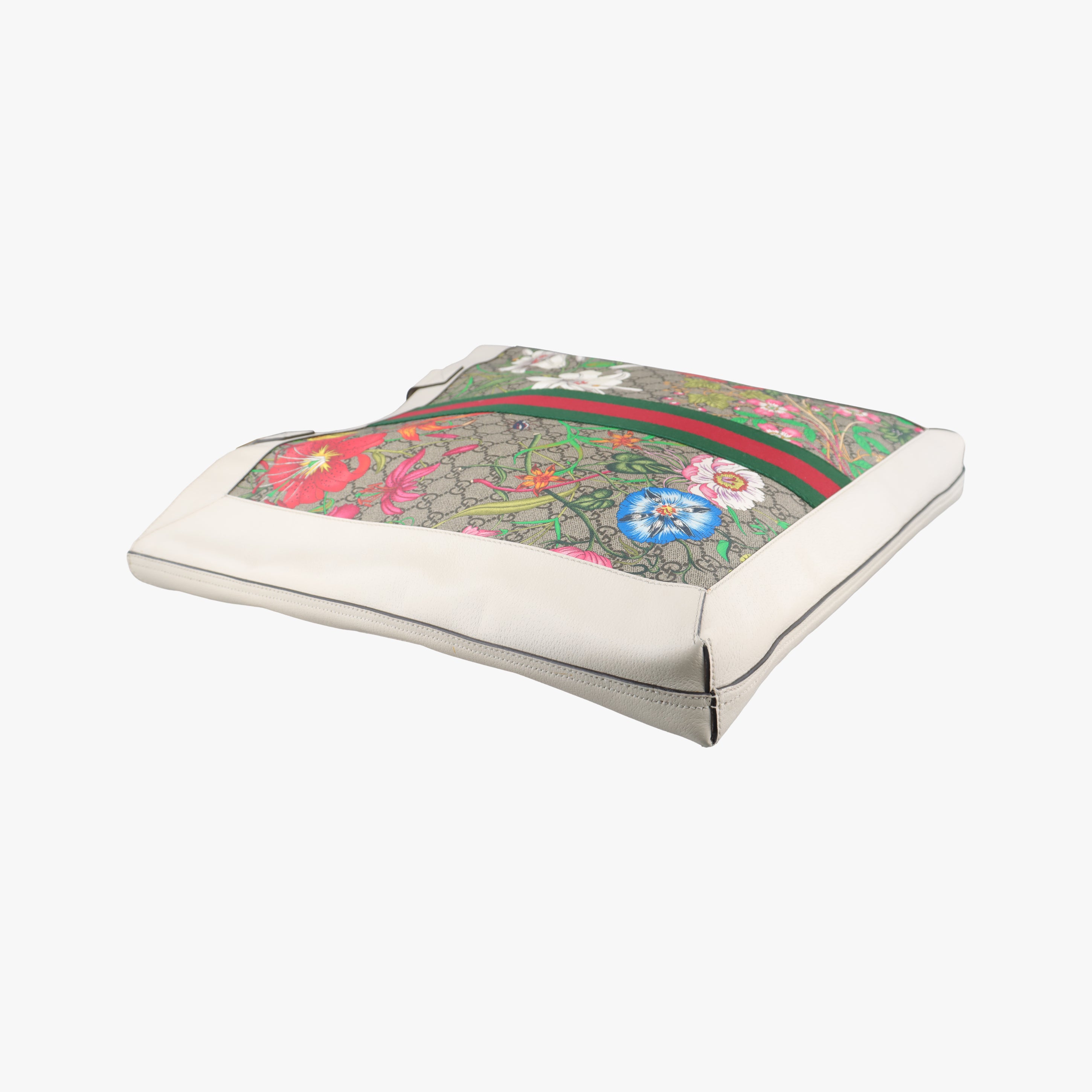 Ophidia flora Beige x Multicolour PVC coated canvas 519335 B030952323オフィディアフローラ ベージュ x マルチカラー PVCコーティングキャンバス 519335 B030952323