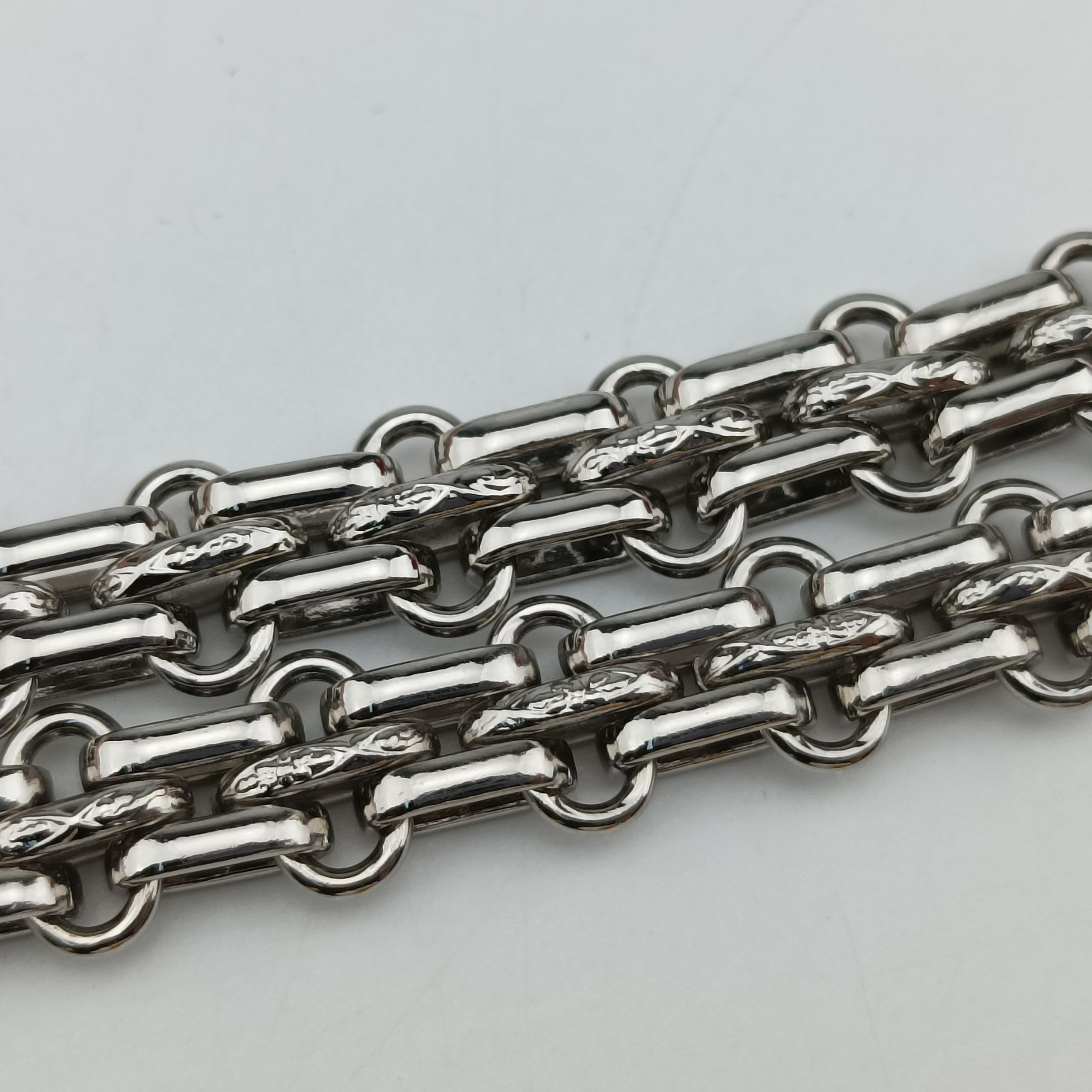 2.55 Matelasse Pink×Beige lambskin A37587 128679952.55 ダブルフラップマトラッセ ピンク×ベージュ ラムスキン A37587 12867995