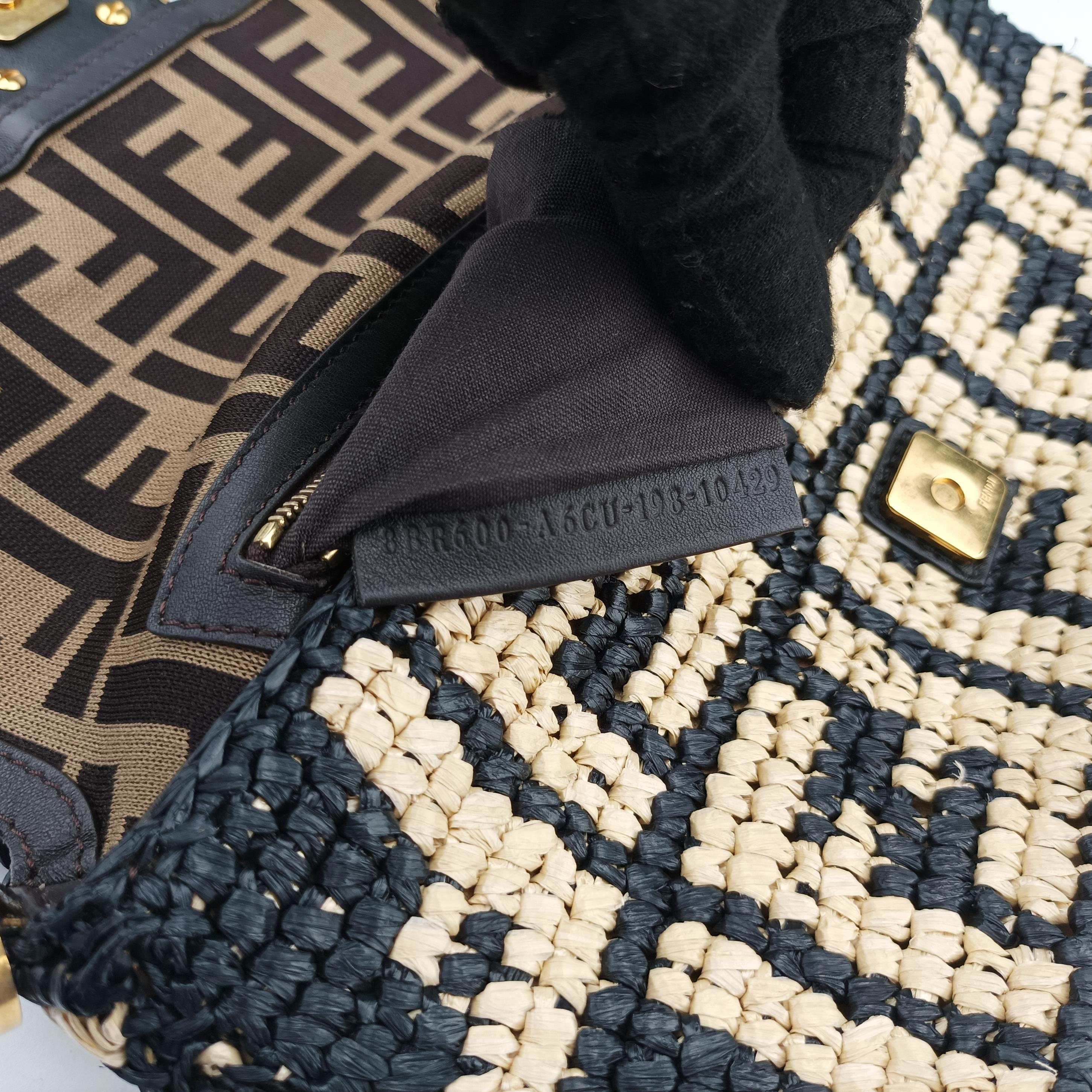 BAGUETTE Multicolour straw 8BR600 8BR600-A6CU-198-10429マンマバケット マルチカラー ストロー 8BR600 8BR600-A6CU-198-10429