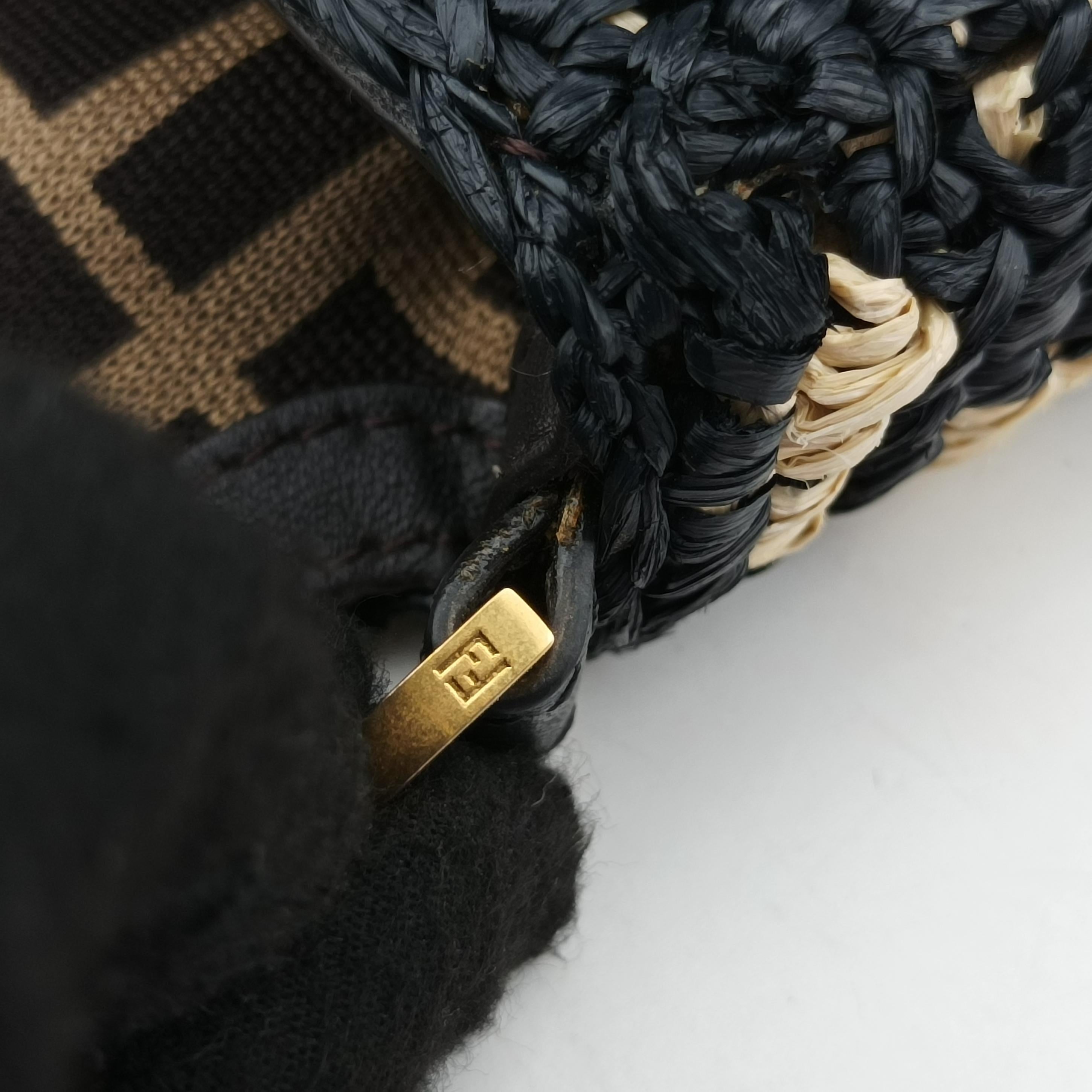 BAGUETTE Multicolour straw 8BR600 8BR600-A6CU-198-10429マンマバケット マルチカラー ストロー 8BR600 8BR600-A6CU-198-10429