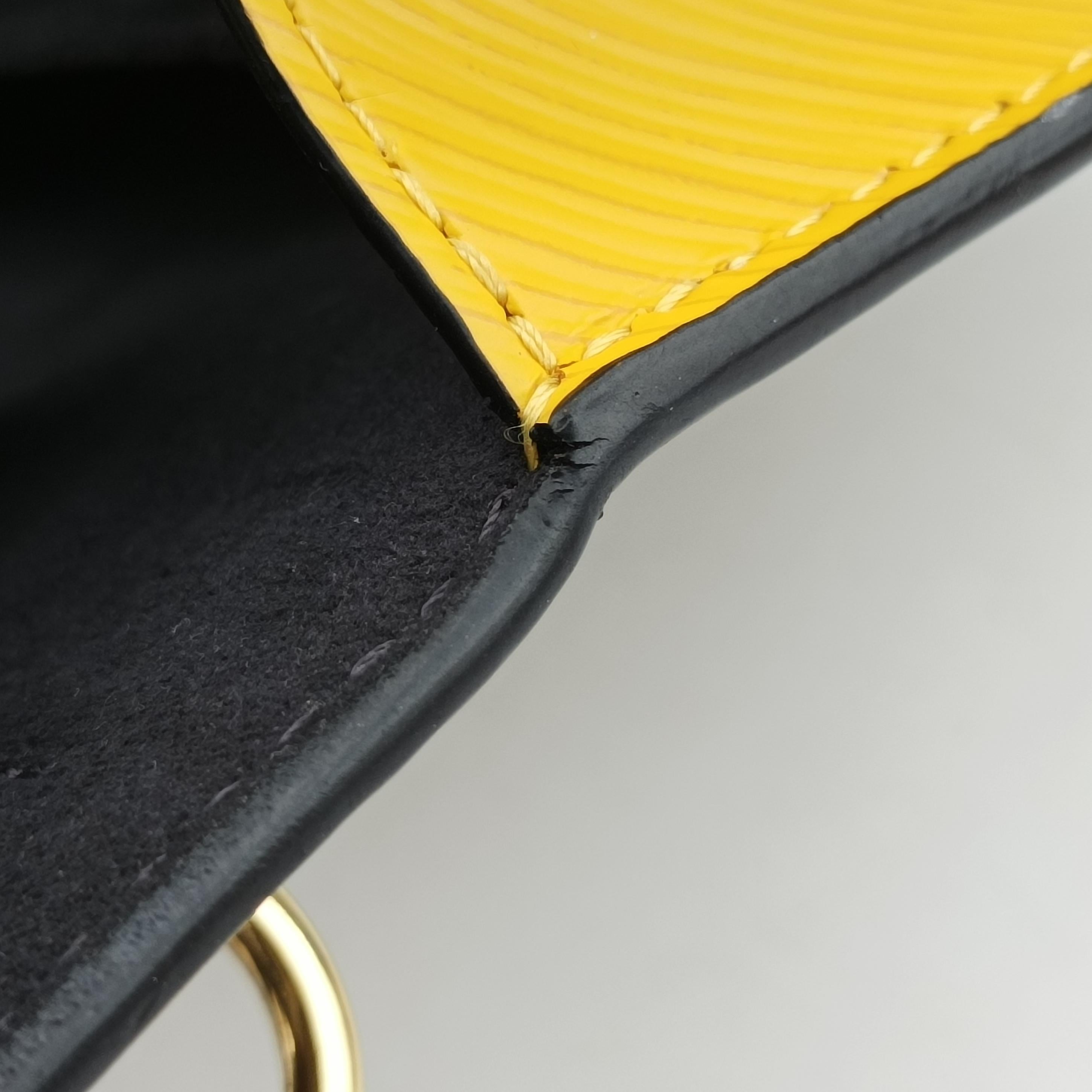 Spring Street PM Silver x Brown x Yellow Vernis x Monogram x Epi M90376 NZ0159スプリングストリートPM シルバー×ブラウン×イエロー ヴェルニ×モノグラム×エピ M90376 NZ0159