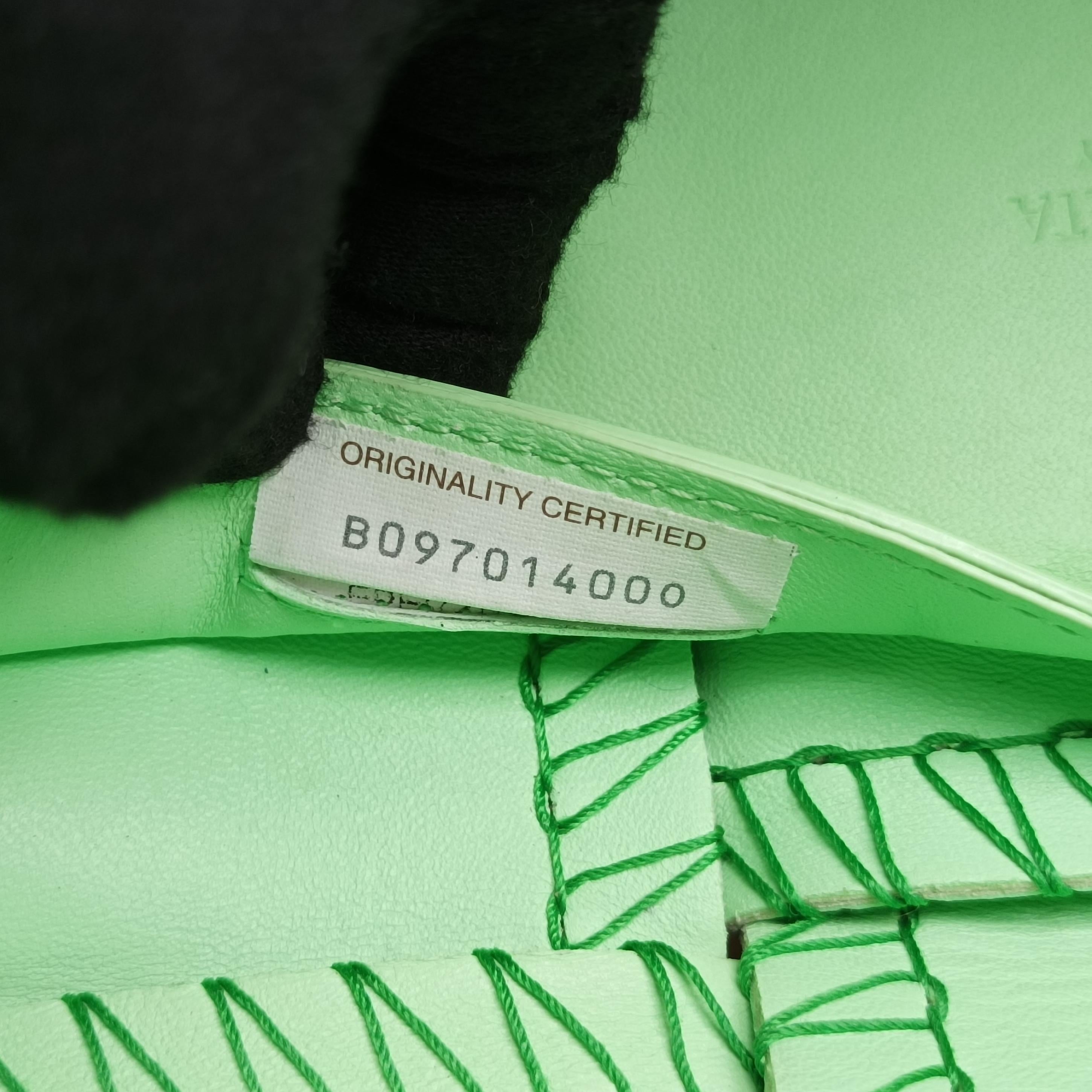 Arco Green lambskin B09701400O IC Chipアルコ グリーン ラムスキン B09701400O ICチップ