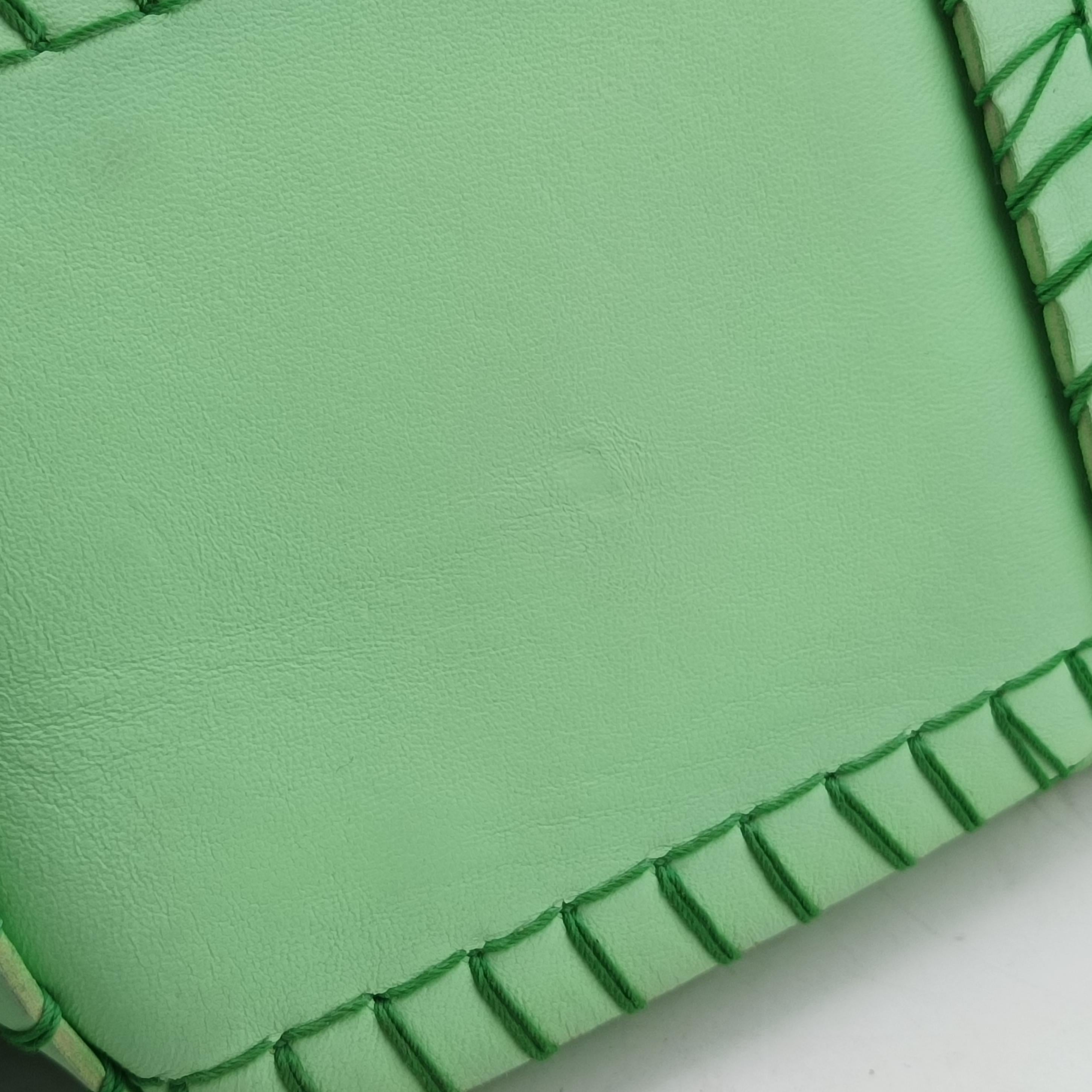 Arco Green lambskin B09701400O IC Chipアルコ グリーン ラムスキン B09701400O ICチップ