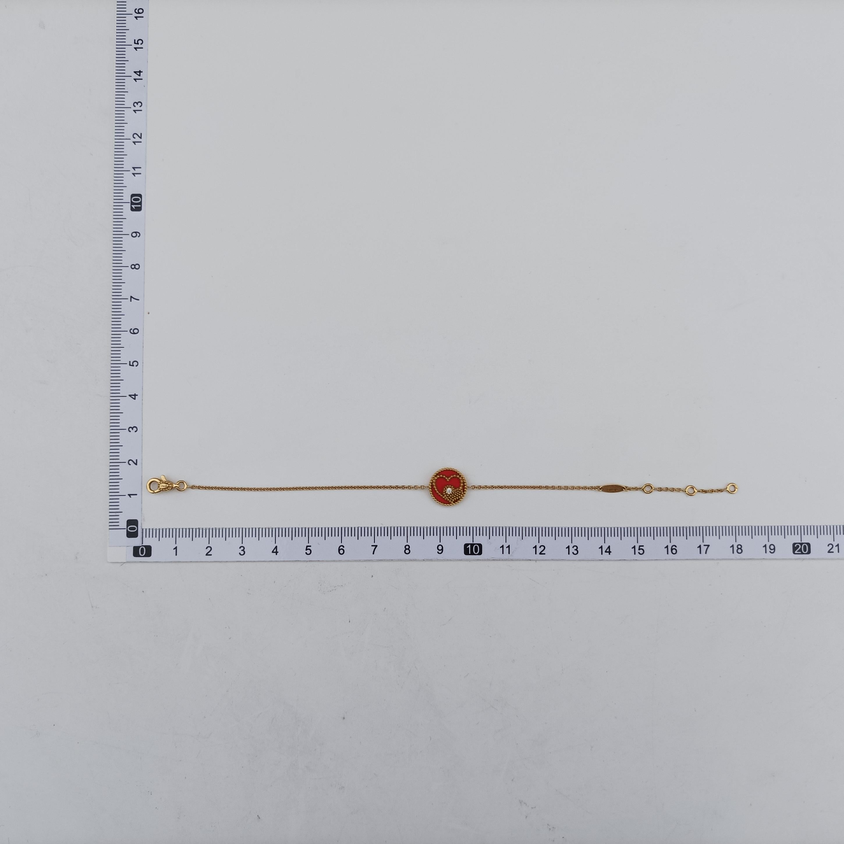 Rose des Vents Coeur Red×golden AU750 210919ローズデヴァン クール ハート レッド×ゴールド AU750 210919