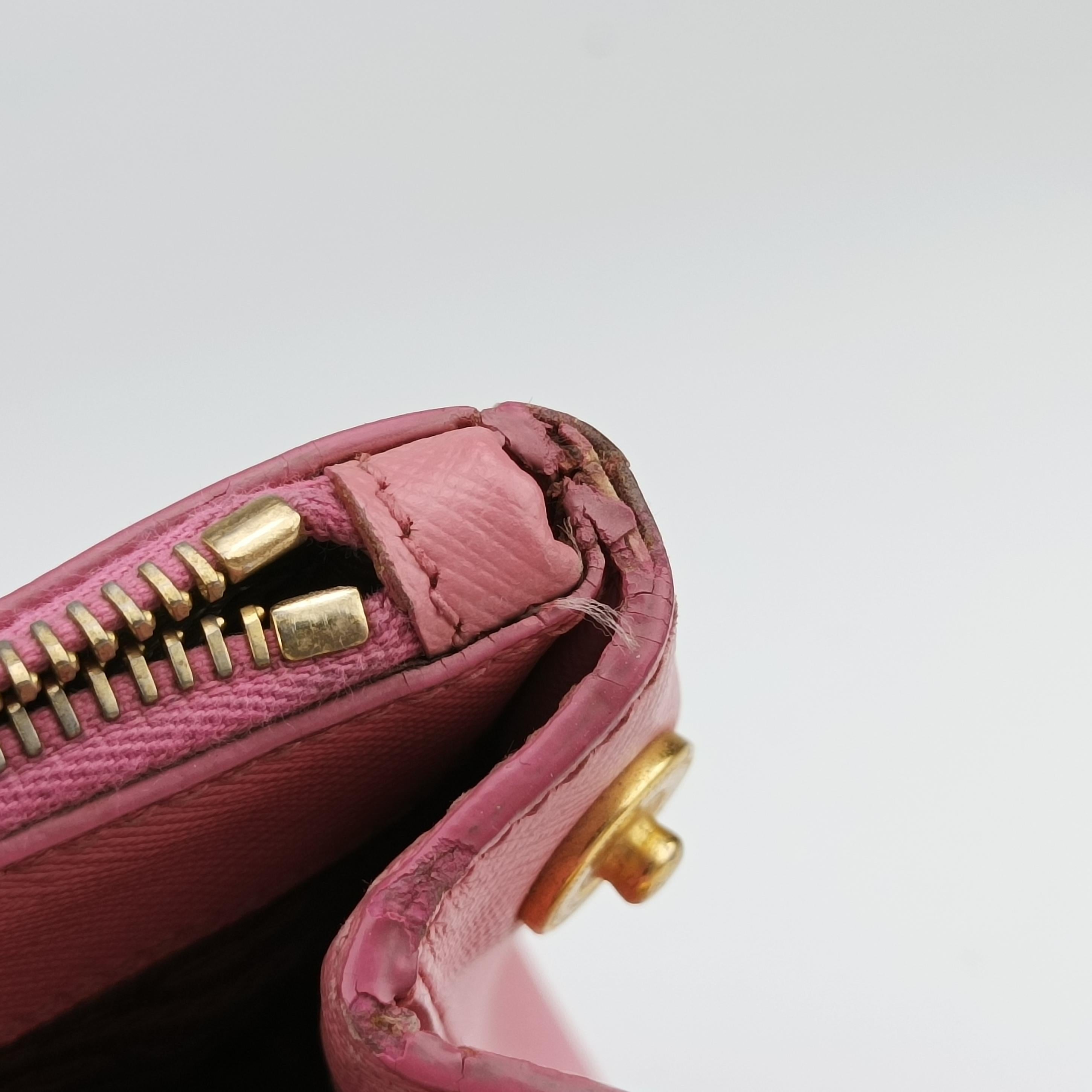 Galleria Pink SAFFIANO Leather BN2316 117ガレリア ピンク サフィアーノレザー BN2316 117