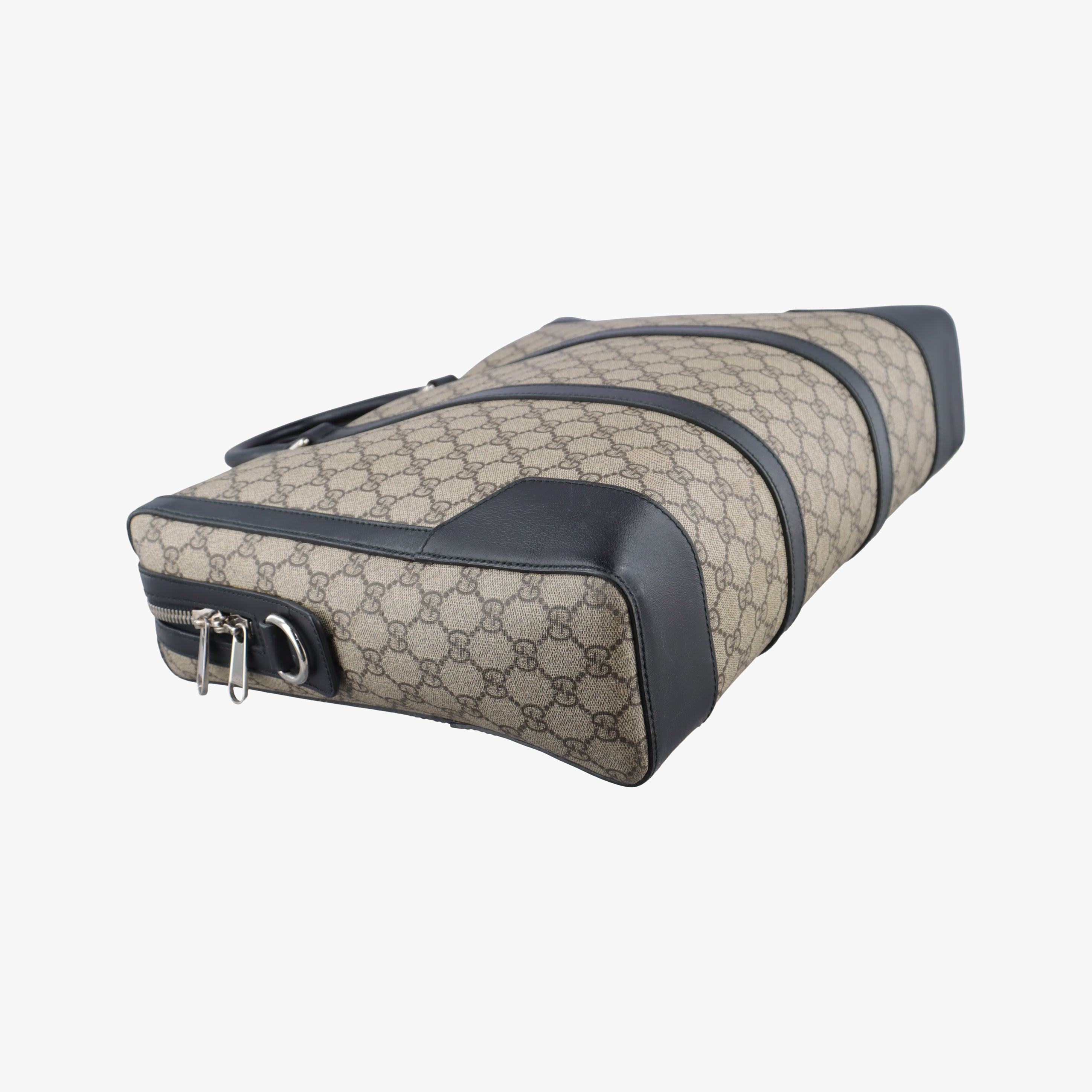 KALEIDO Beige x black PVC coated canvas 406384 A018906469カレイド ベージュ×ブラック PVCコーティングキャンバス 406384 A018906469